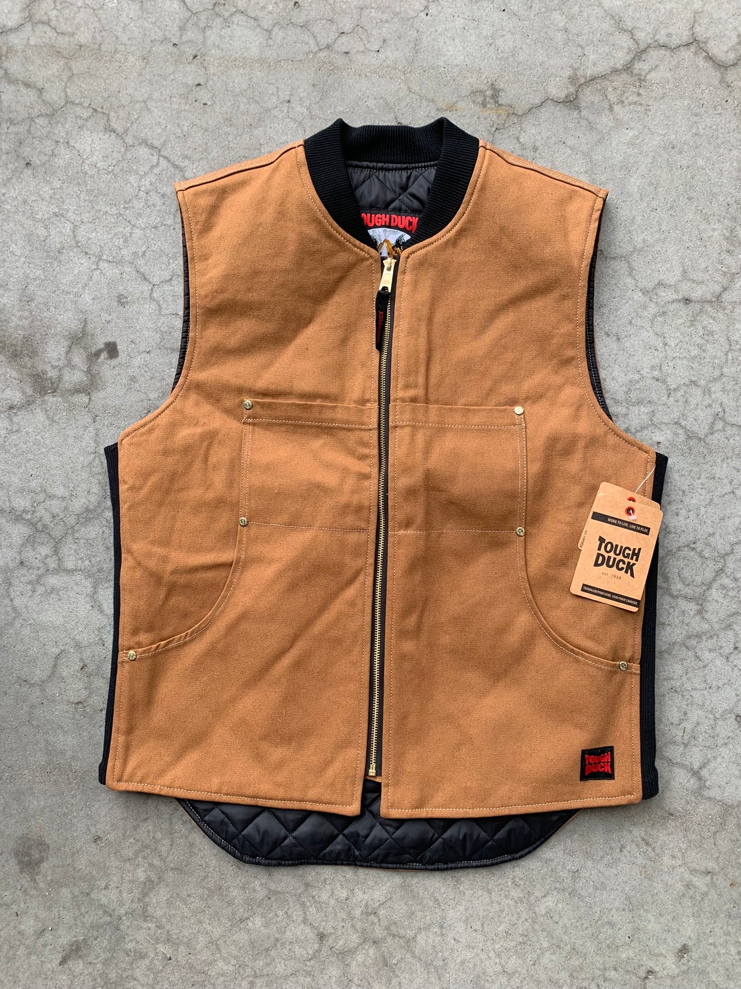 (M) BNWT Tough Duck Work Vest