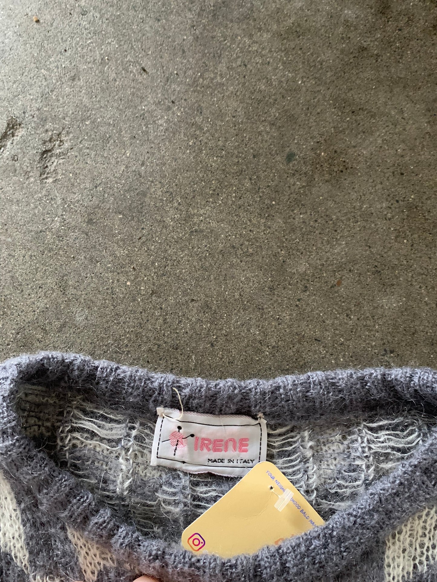 (S) Vintage Made in Italy Knit