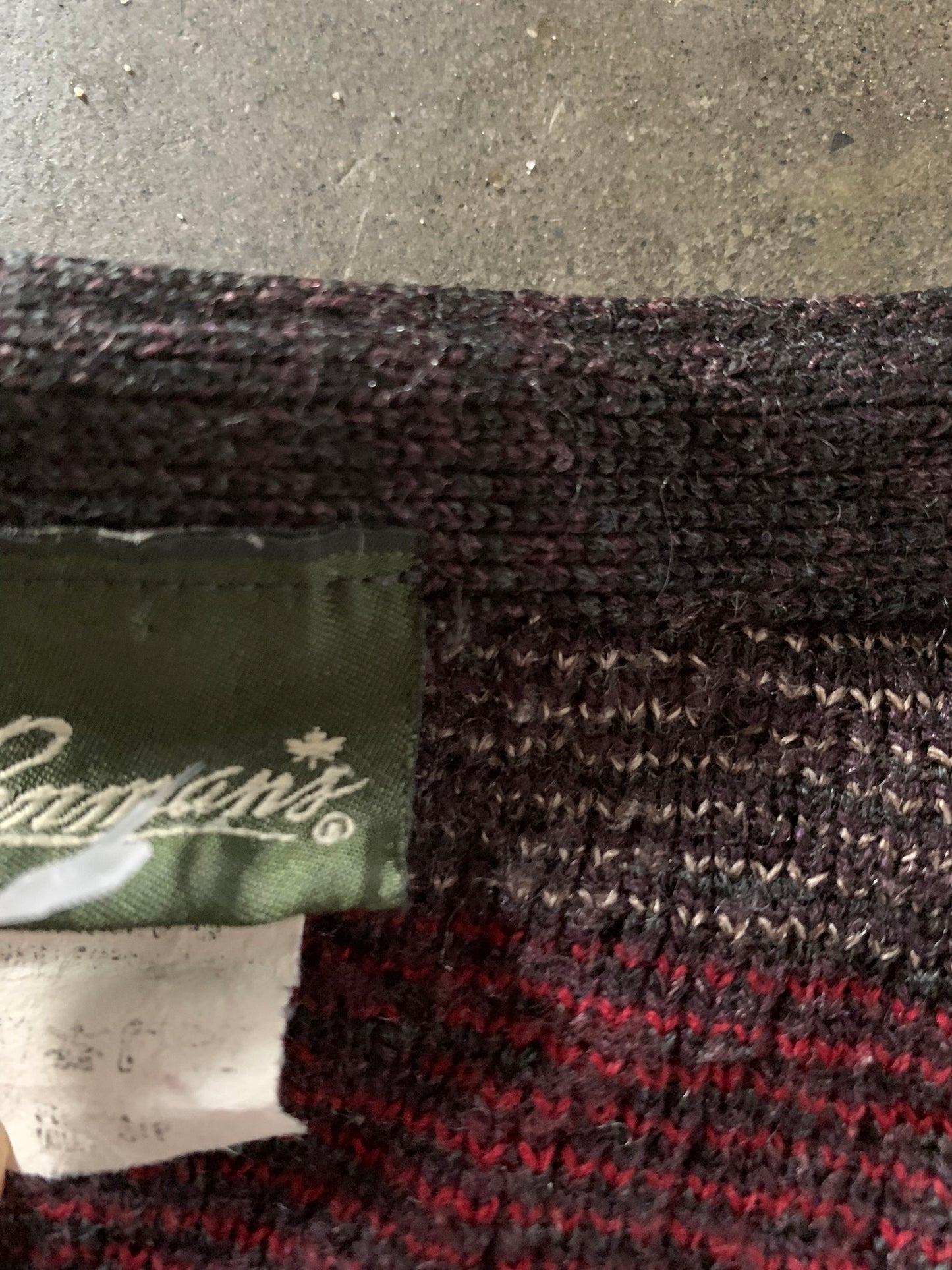 (S) 90s Penman Cardigan Knit