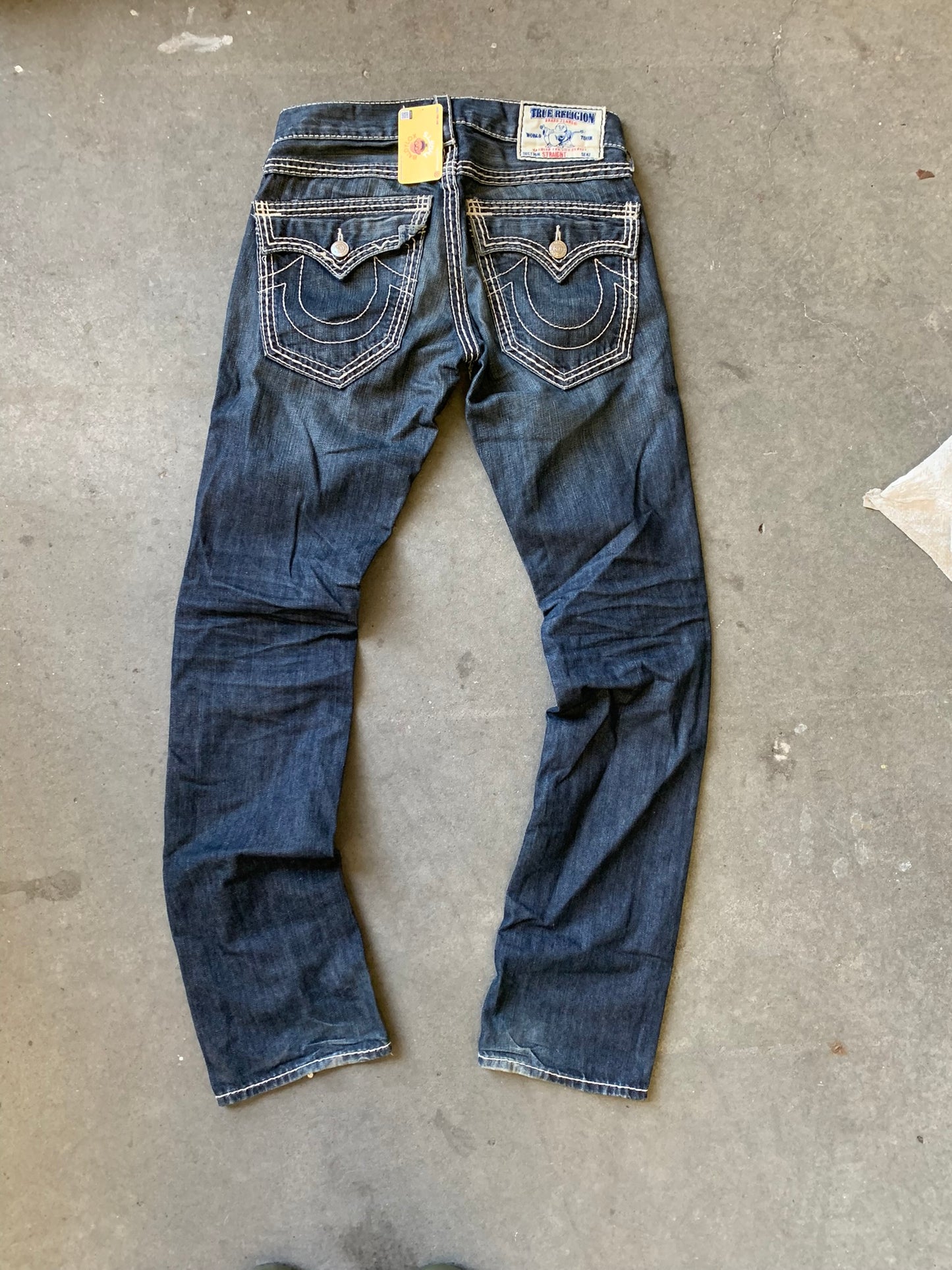 (28”) True Religion Contrast Denim