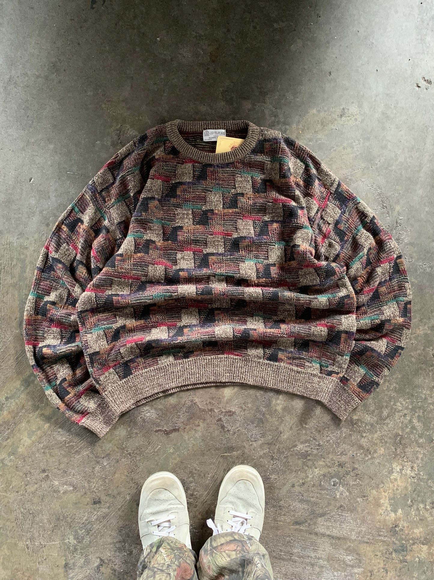 (XL) 80s/90s Harry Rosen Knit