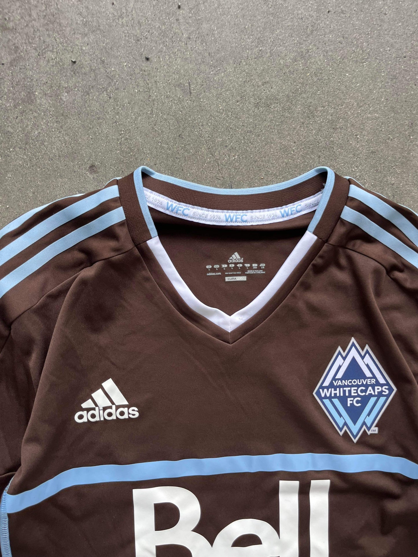 (L) Vancouver Whitecaps MLS Brown Kit