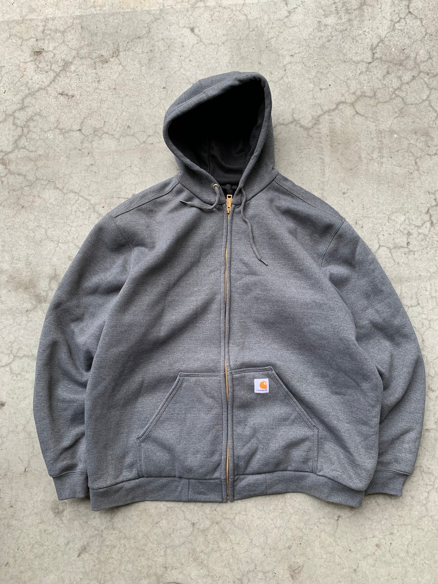 (XL/2X) Carhartt Thick Zip Up Hoodie