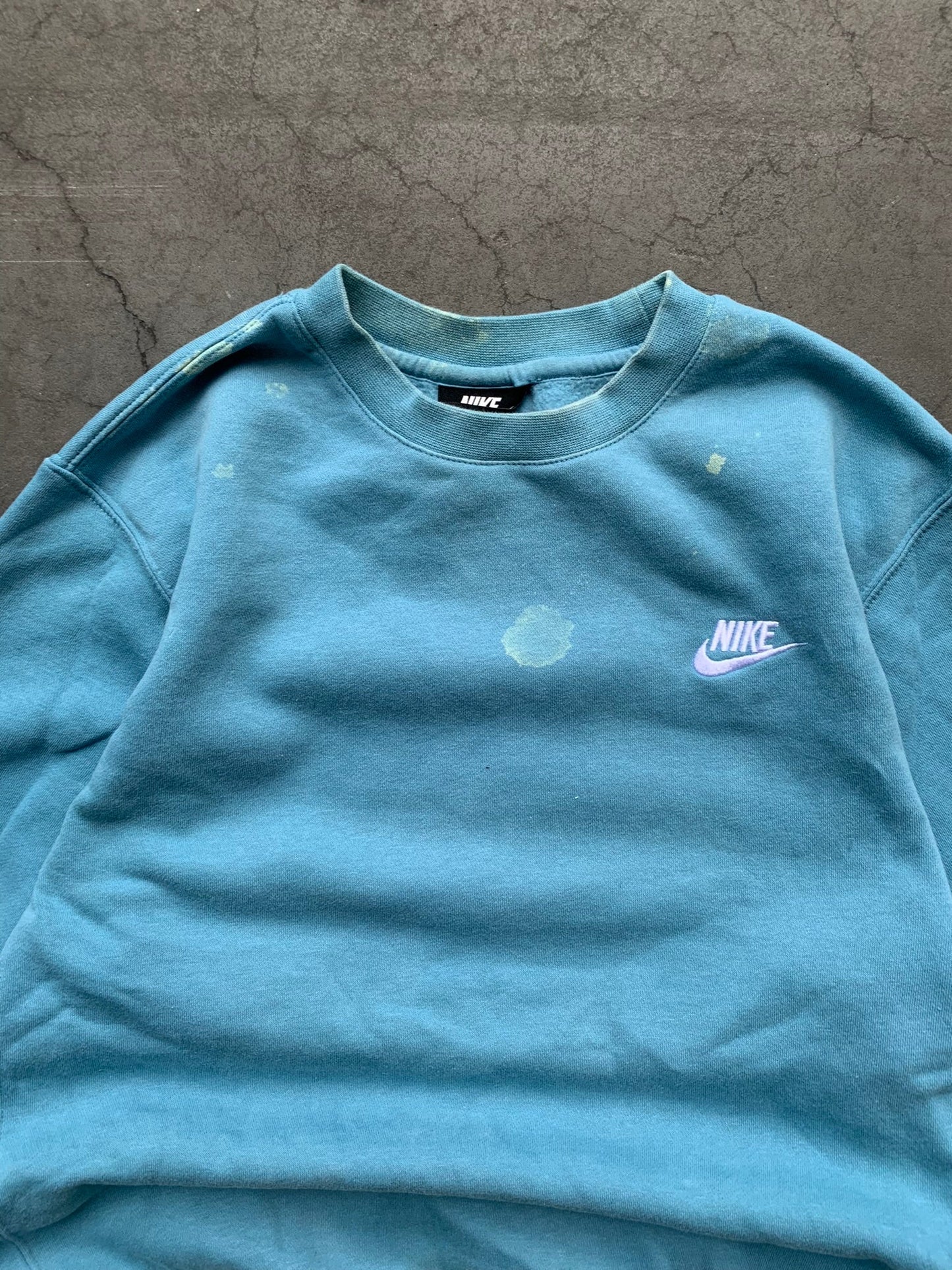 (S/M) 00’s Nike Custom Bubble Crewneck ~