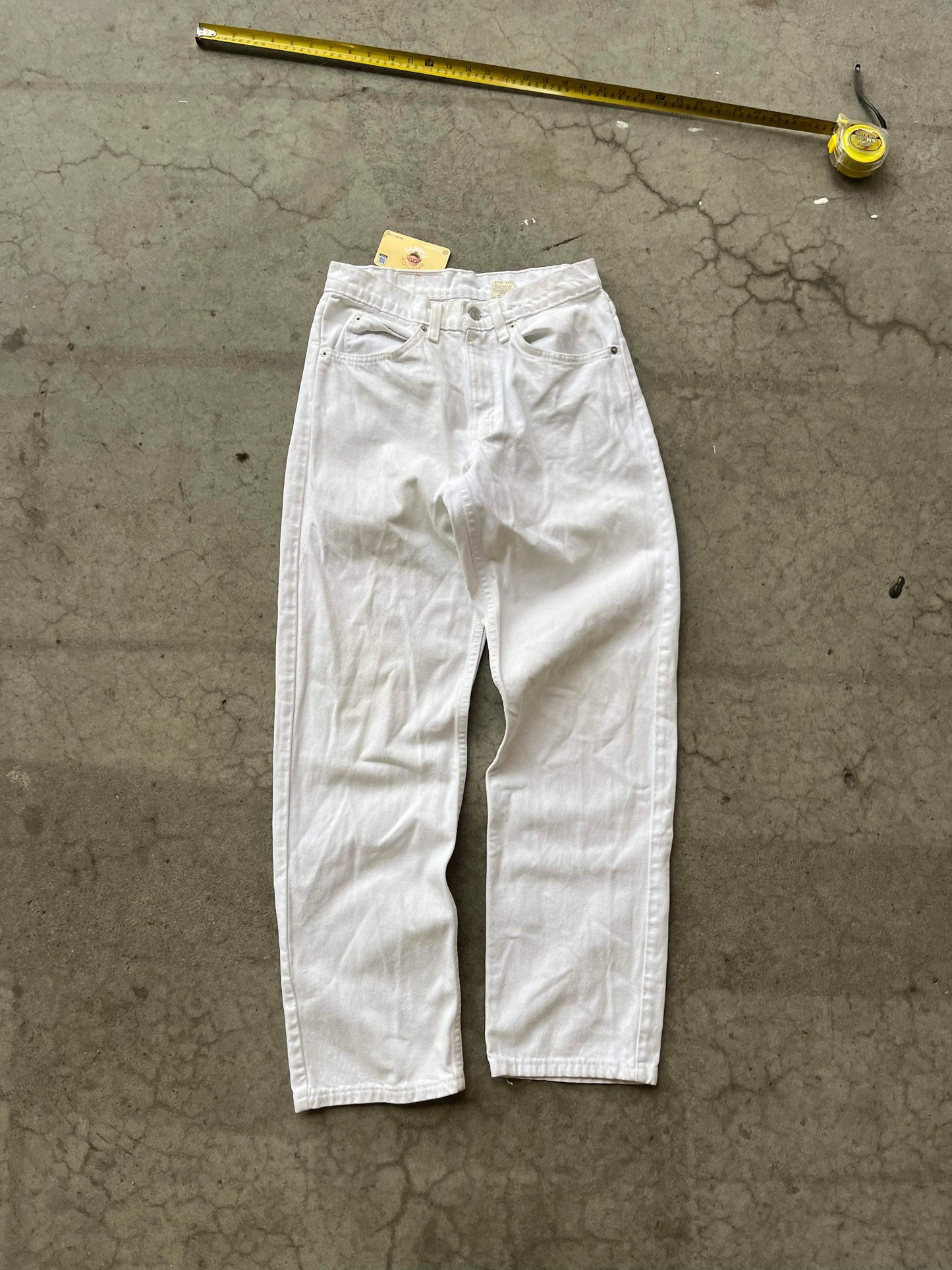 (29”) 90’s Levi Orange Tab White Denim