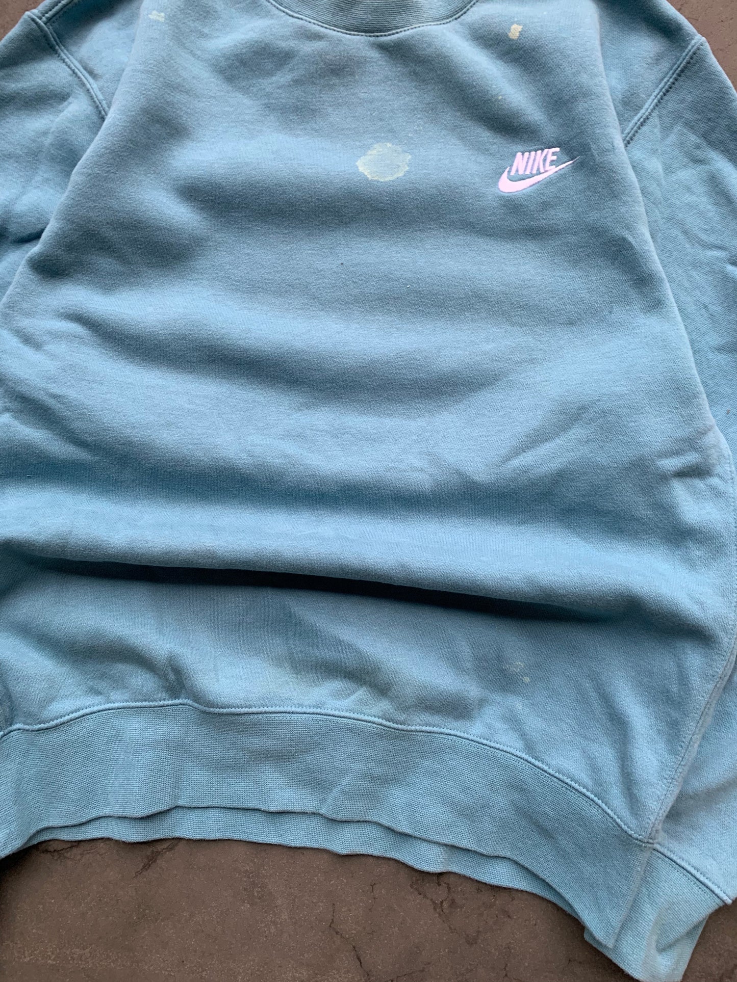 (S/M) 00’s Nike Custom Bubble Crewneck ~