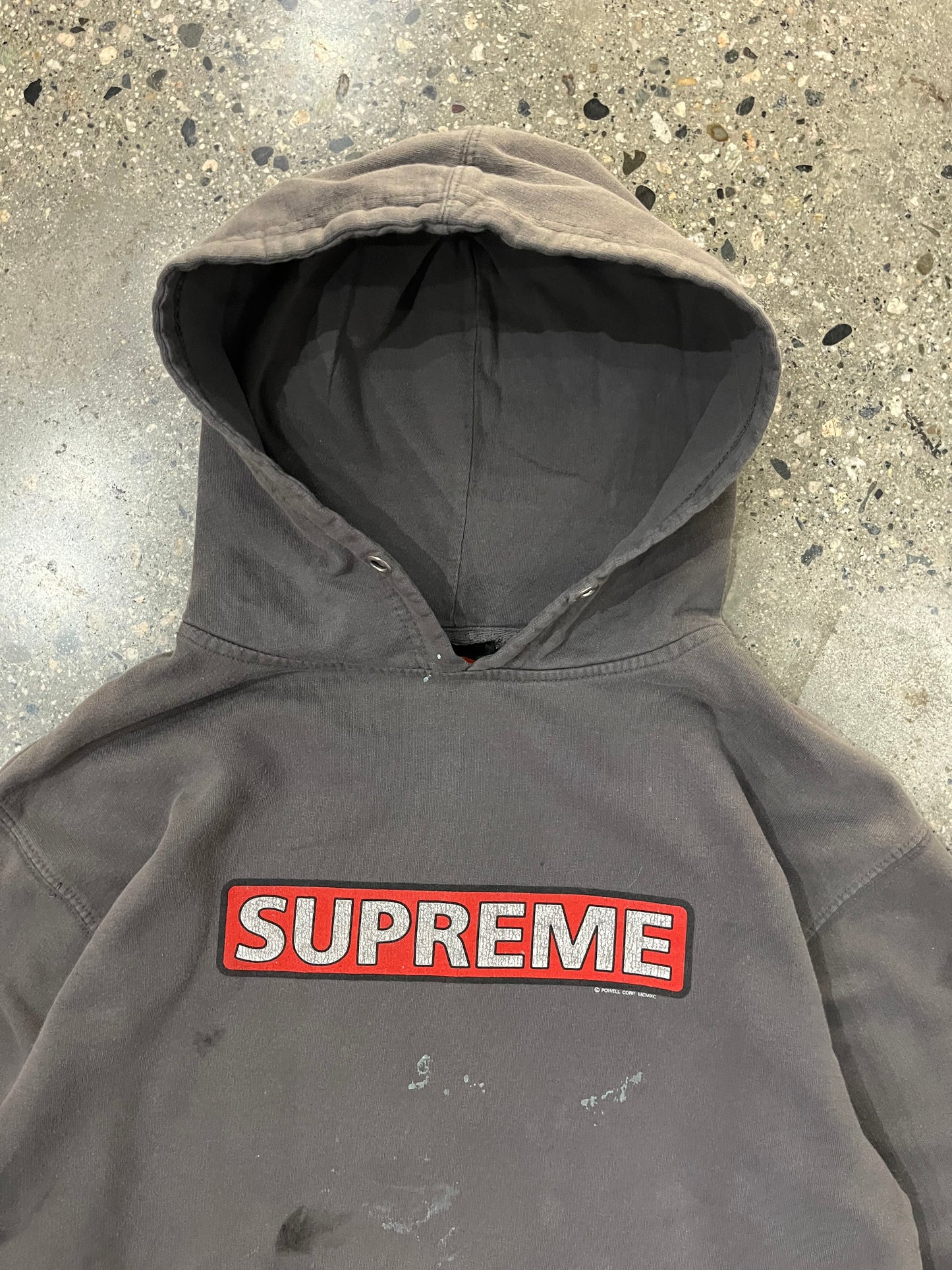 (L) Supreme x Powell Peralta Graphic Logo Hoodie