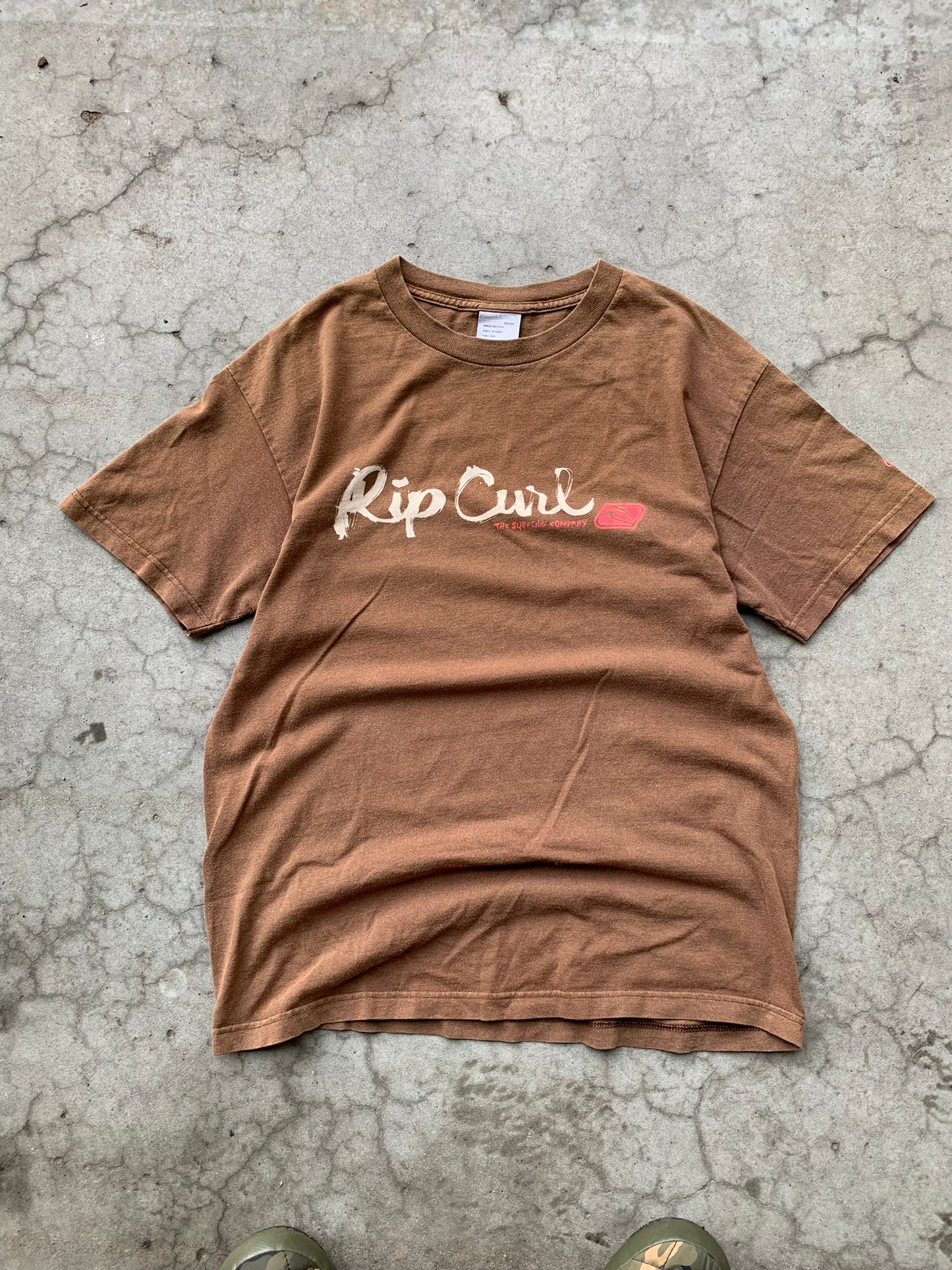 (M/L) Brown Ripcurl Y2K Tee