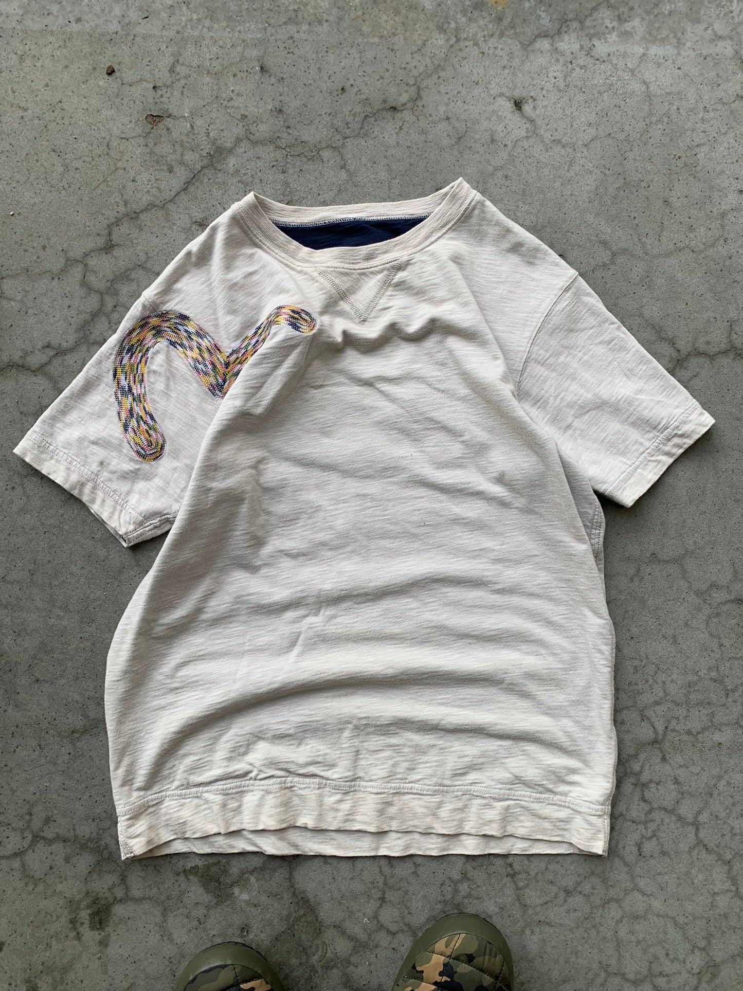 (M/L) Thick Evisu Double Layer Tee