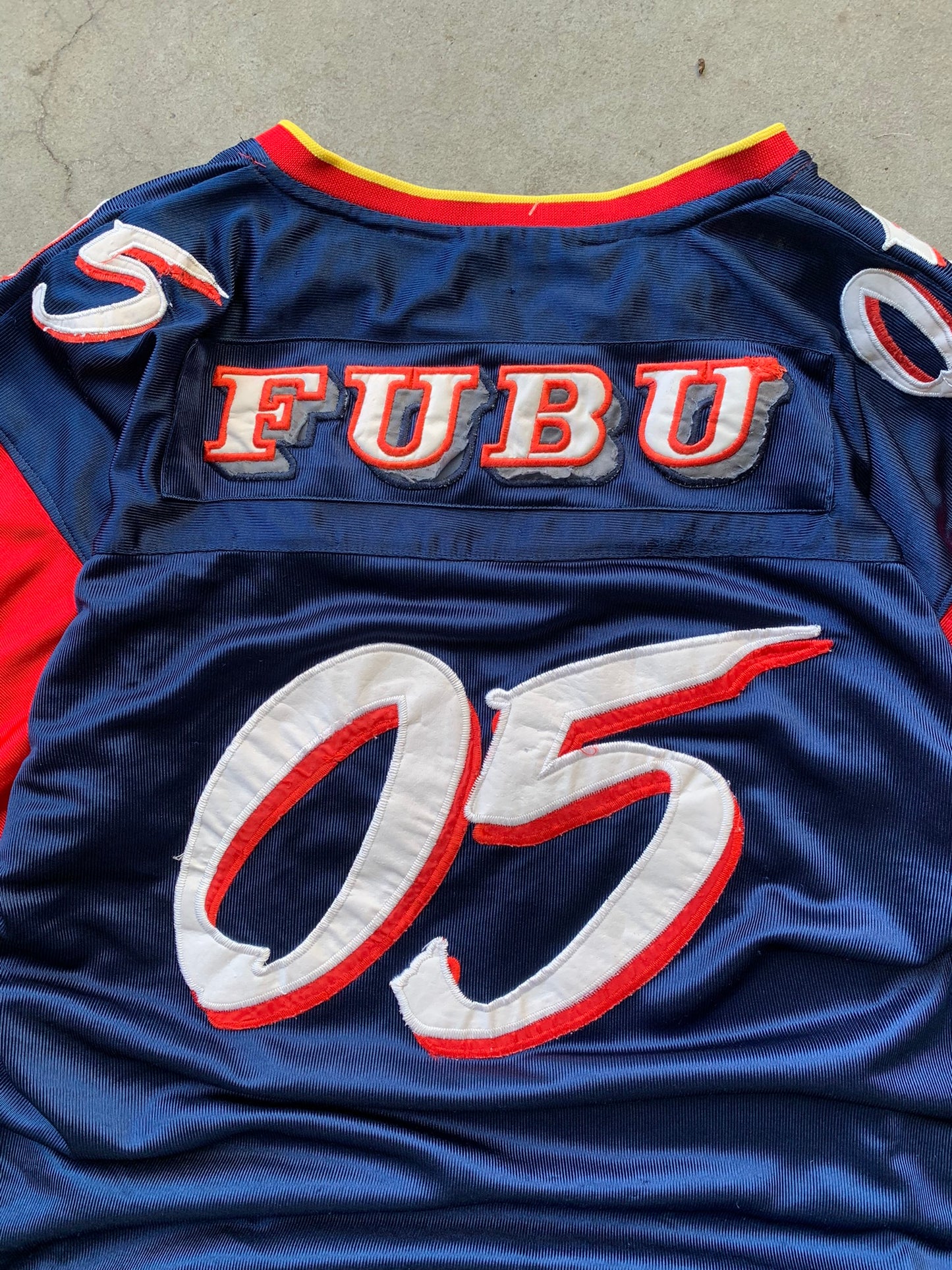 (2X) Y2K FUBU Football Jersey