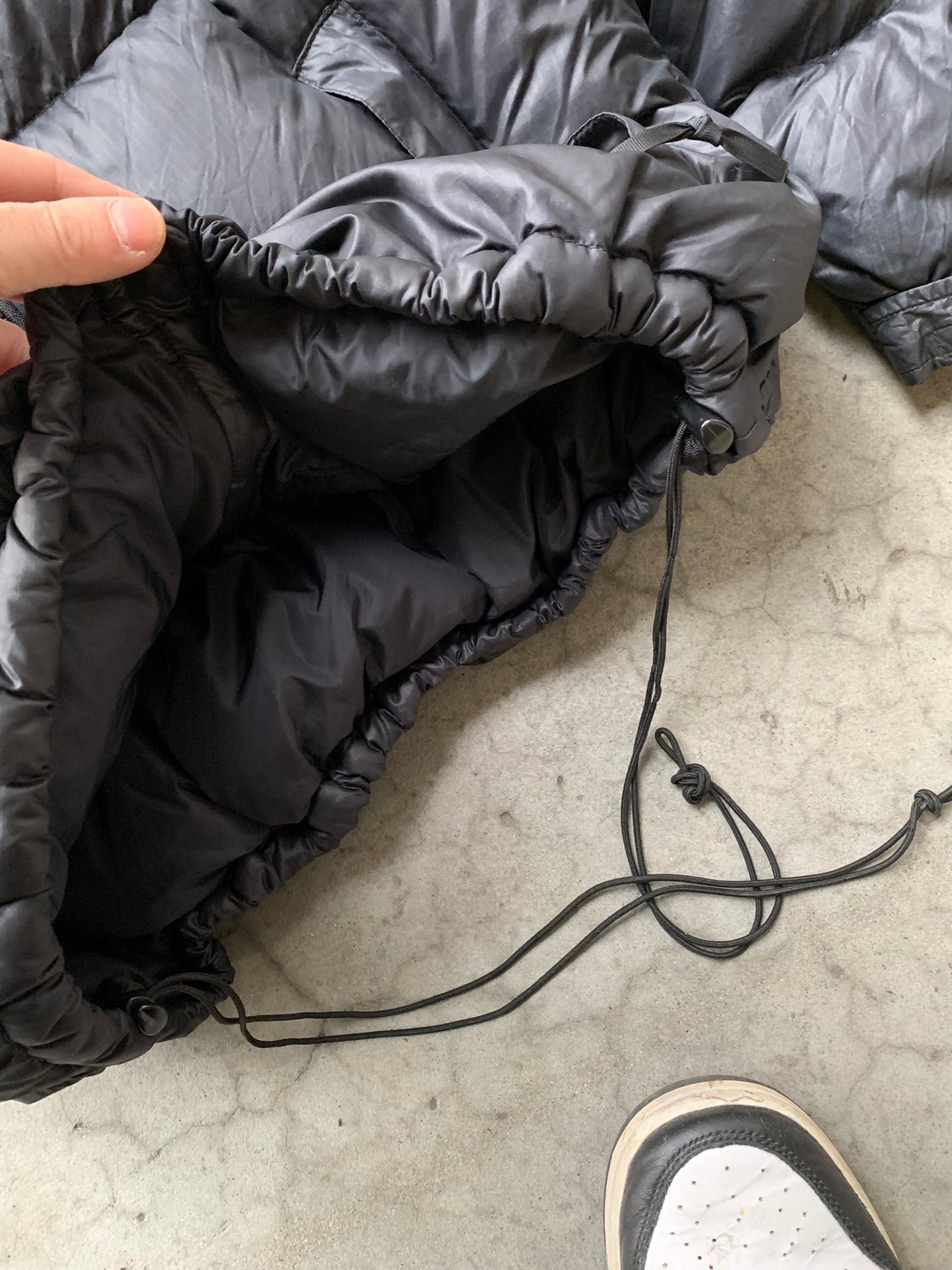 (L) The North Face 700 Down Puffer Black