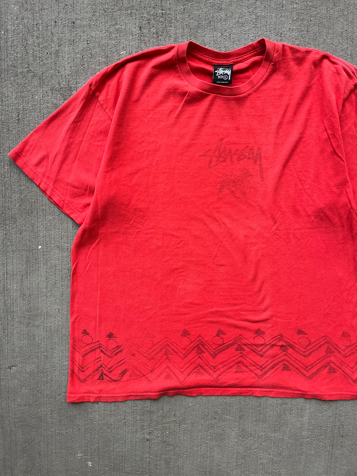 (XL) 2000s Stussy Tribe Griffin Tee