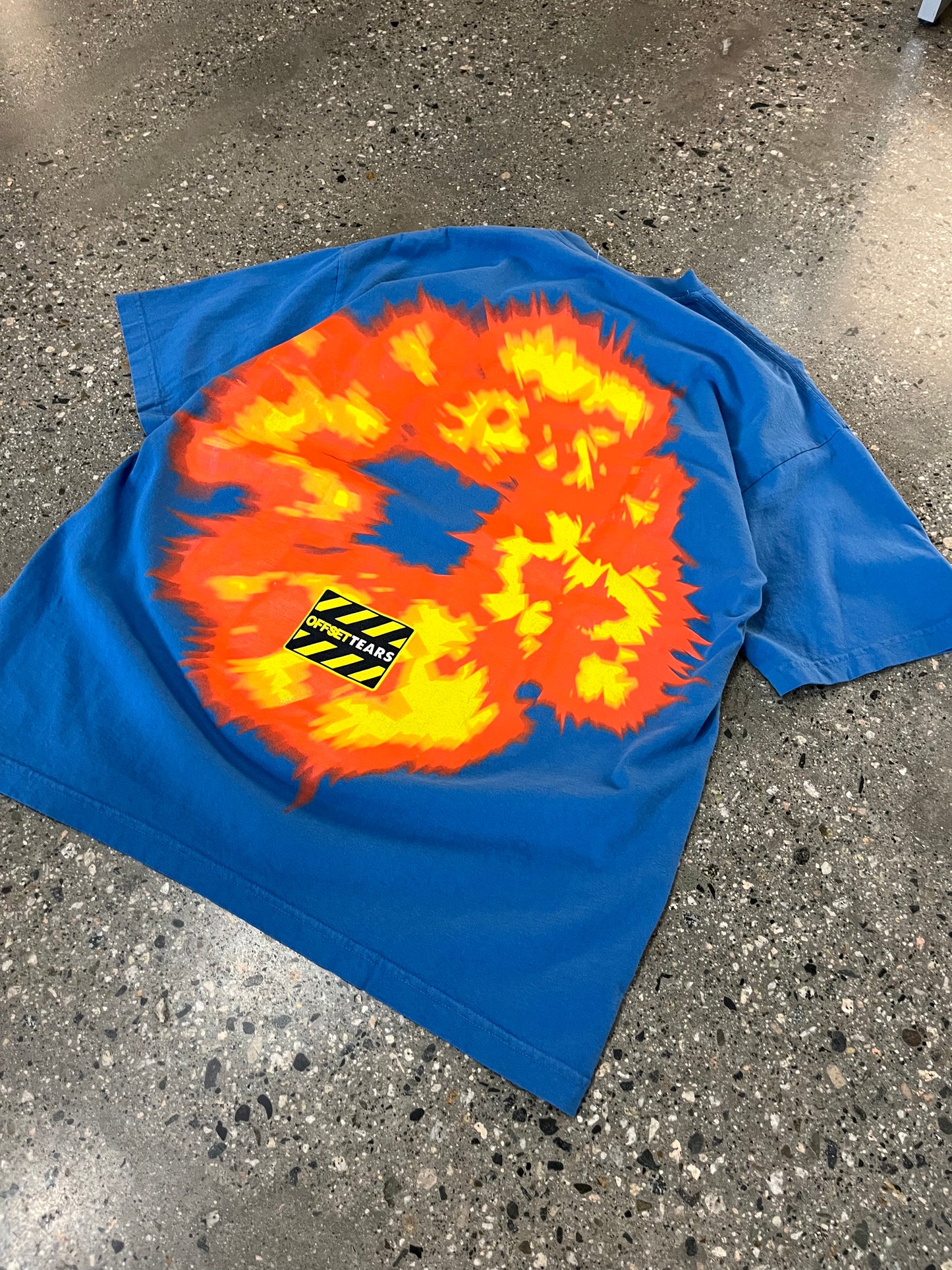 (XL) Denim Tears x Offset Explosion Graphic T-Shirt