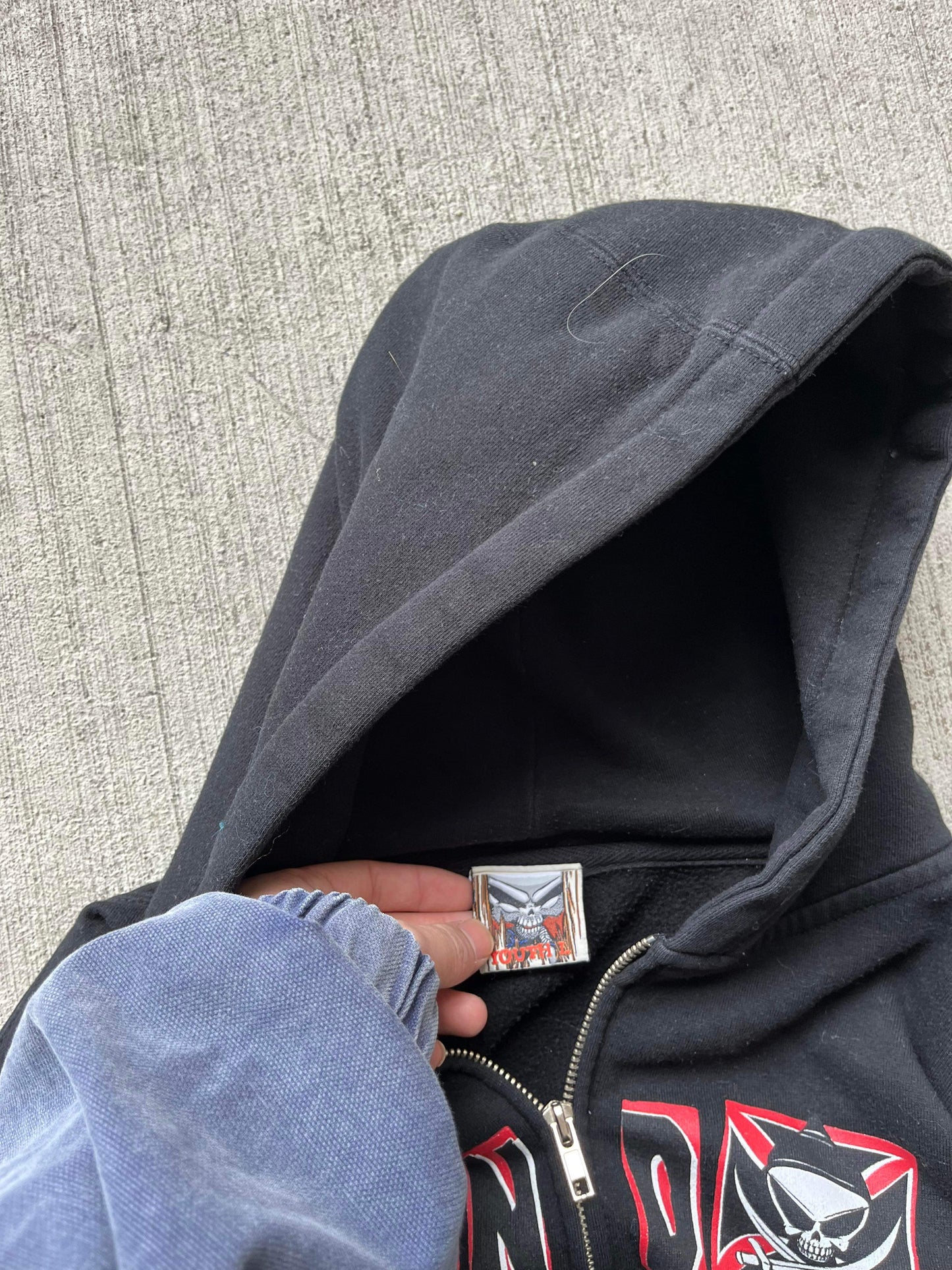 (XS/S) Blind Zip Up Hoodie