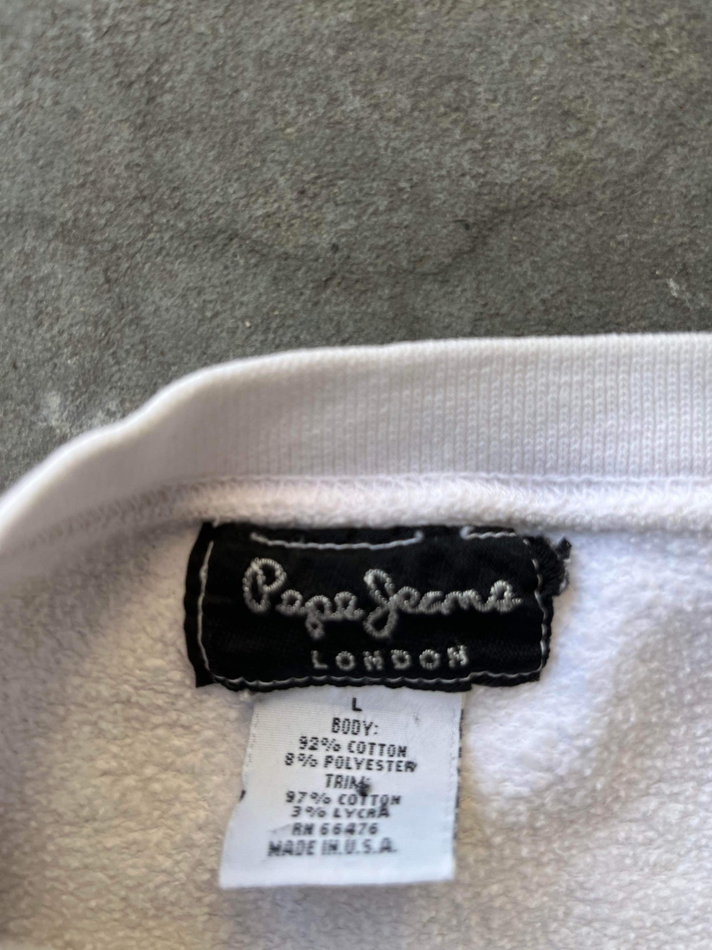 (L) 90’s Pepe Jeans London Crewneck