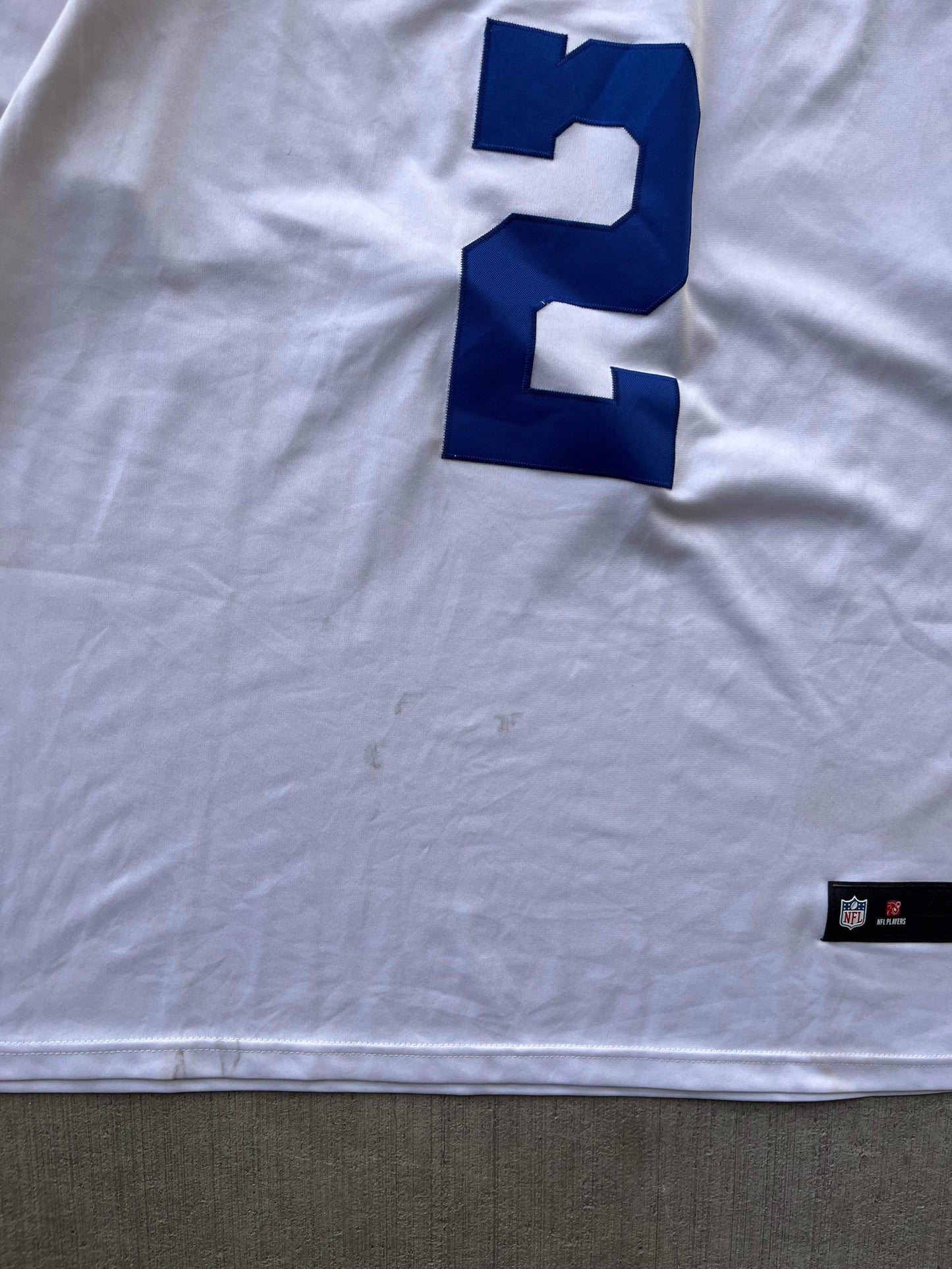 (2X) Nike Ind Colts Jersey