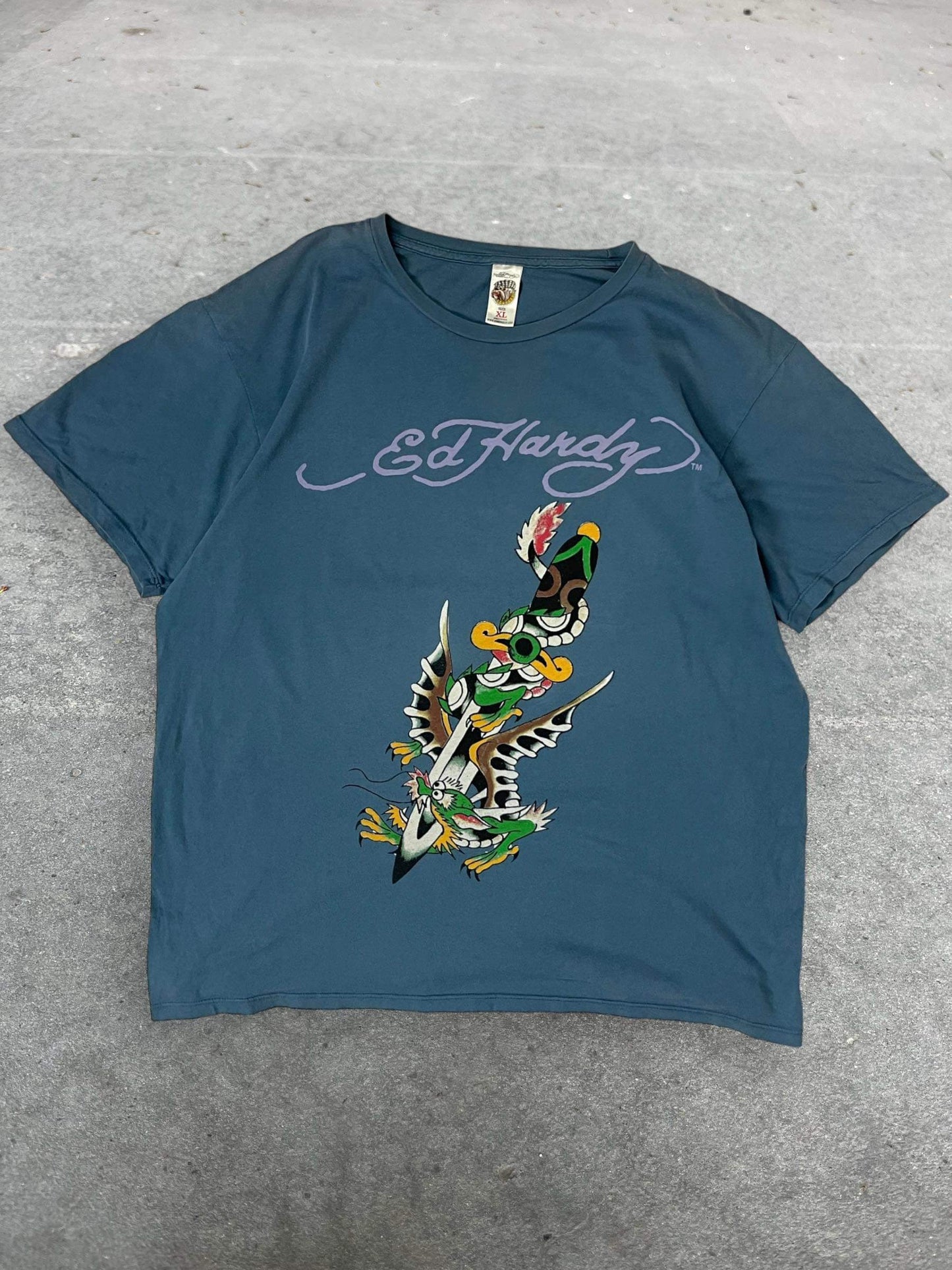 (XL/2X) Ed Hardy Designs Tee