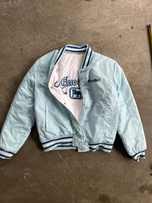 (XS) Exco Girl Reversible Varsity Jacket