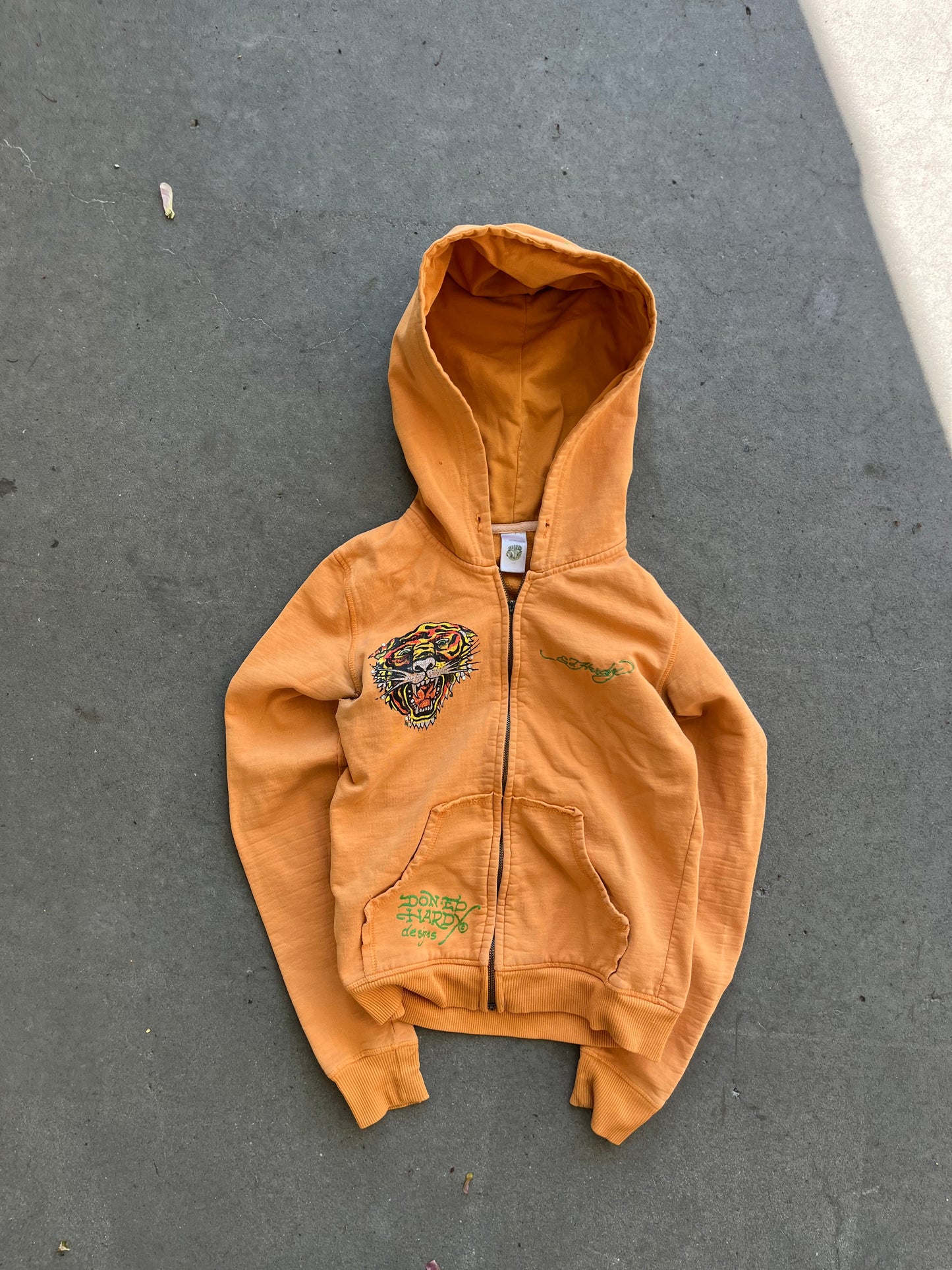 00s Ed Hardy Tiger Zip up