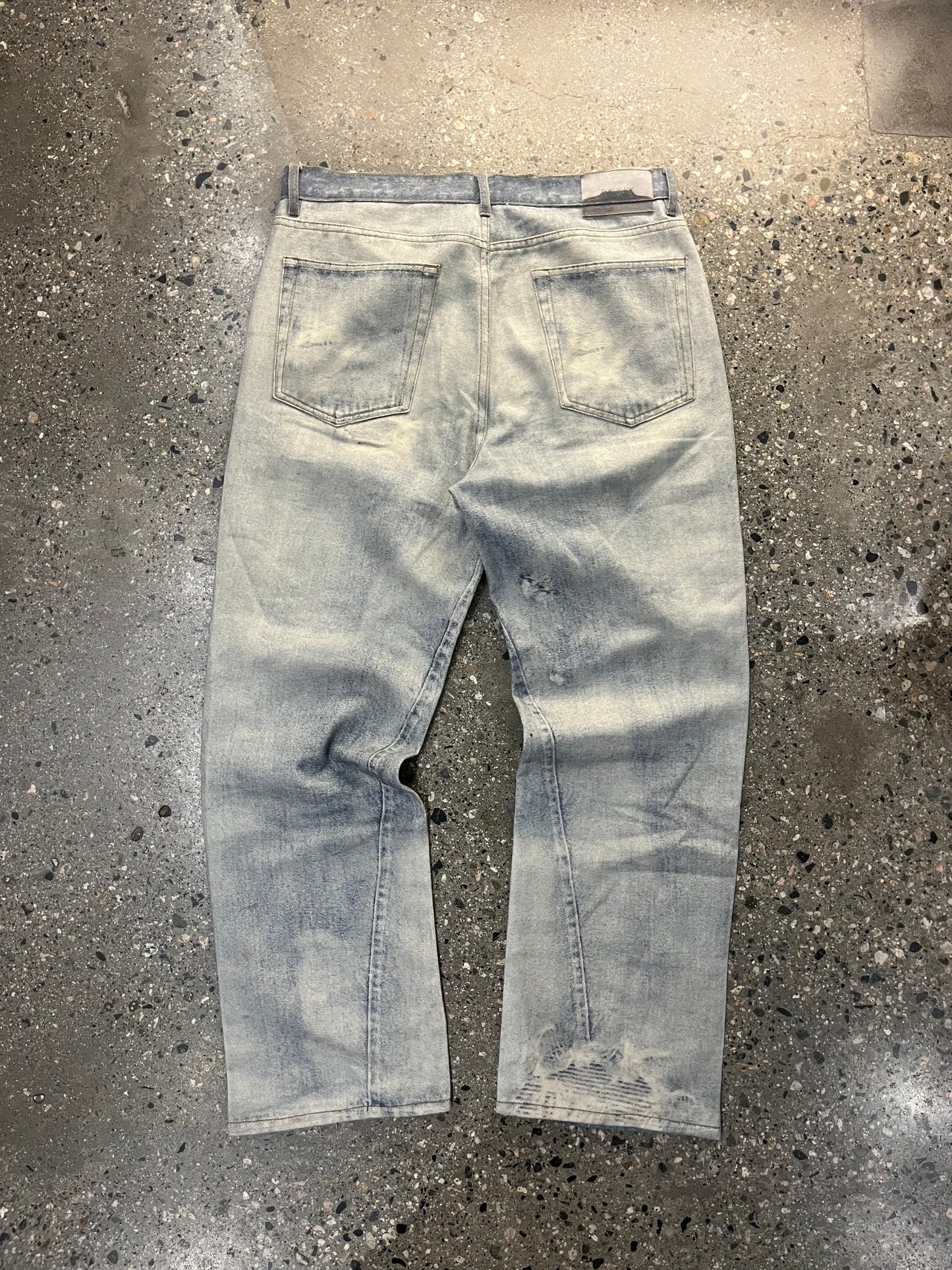 (32) Our Legacy Digi Wash Baggy Denim Jeans (Boot)