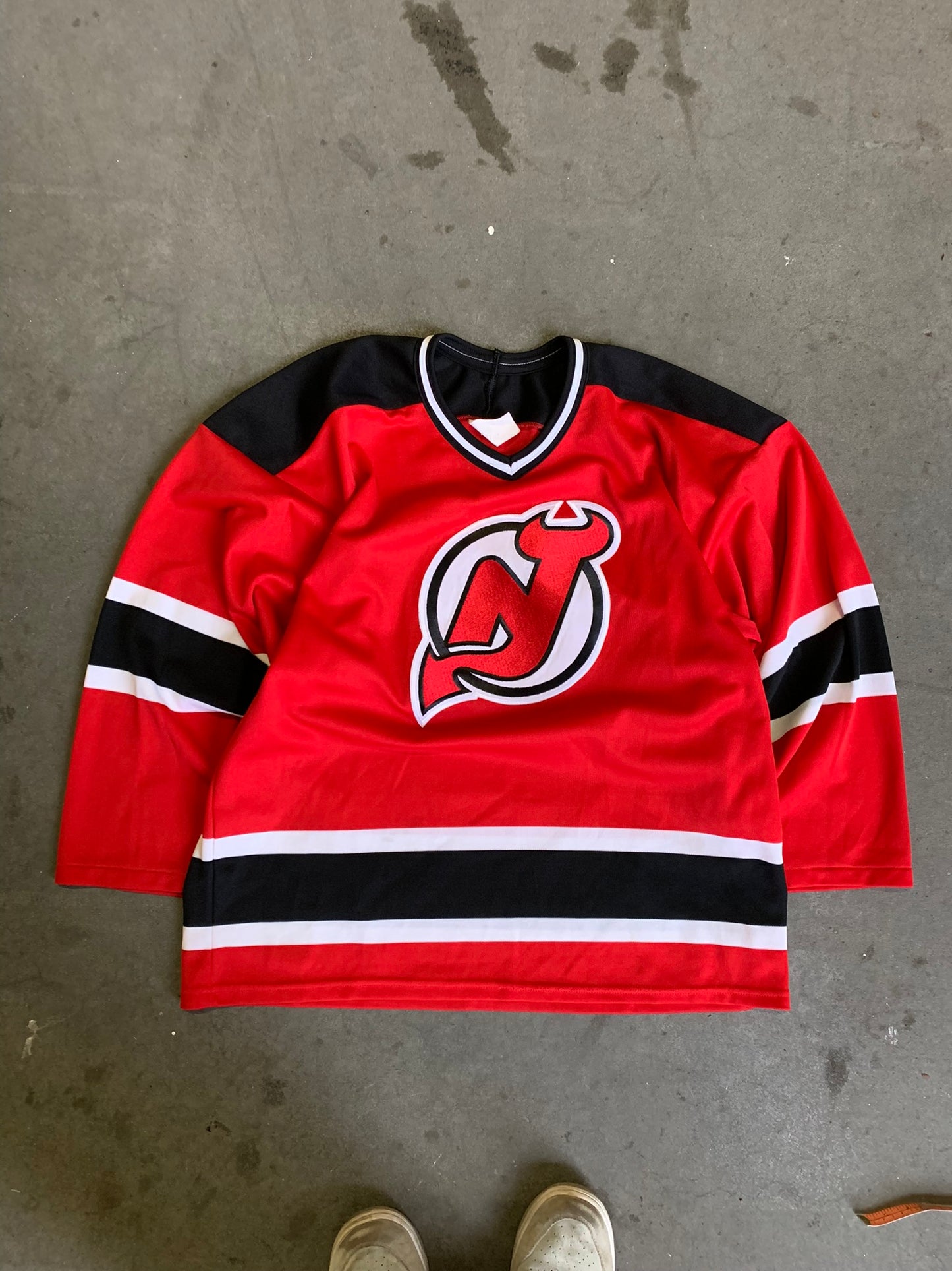 (M/L) 90’s NJ Devils Jersey