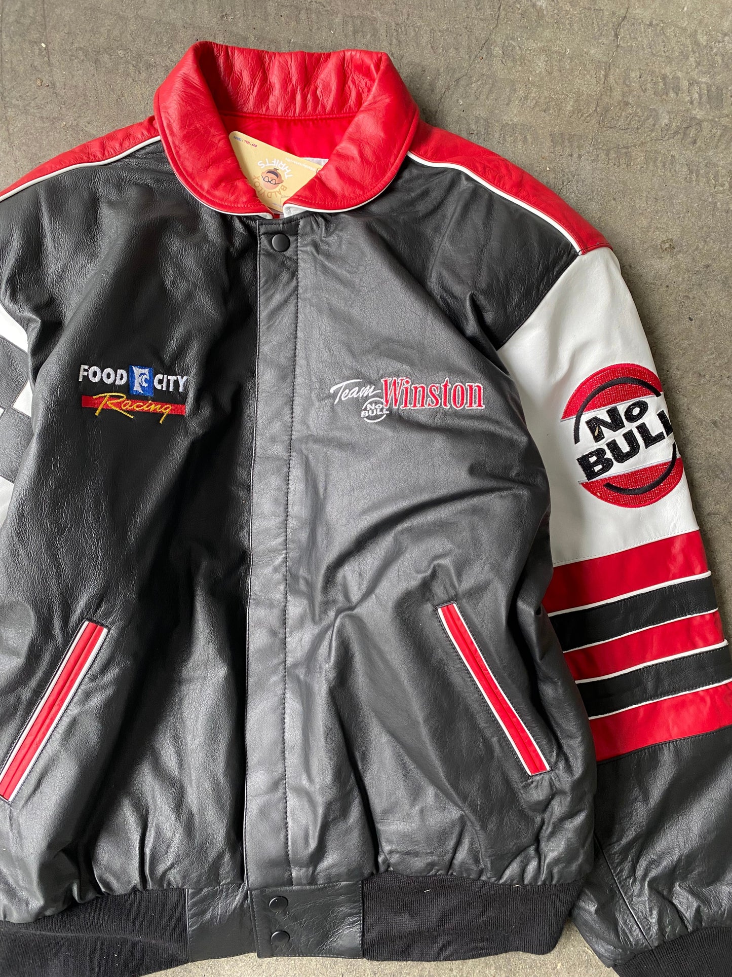 (L/XL) Chase Authentics No Bull Food City Racing Jacket