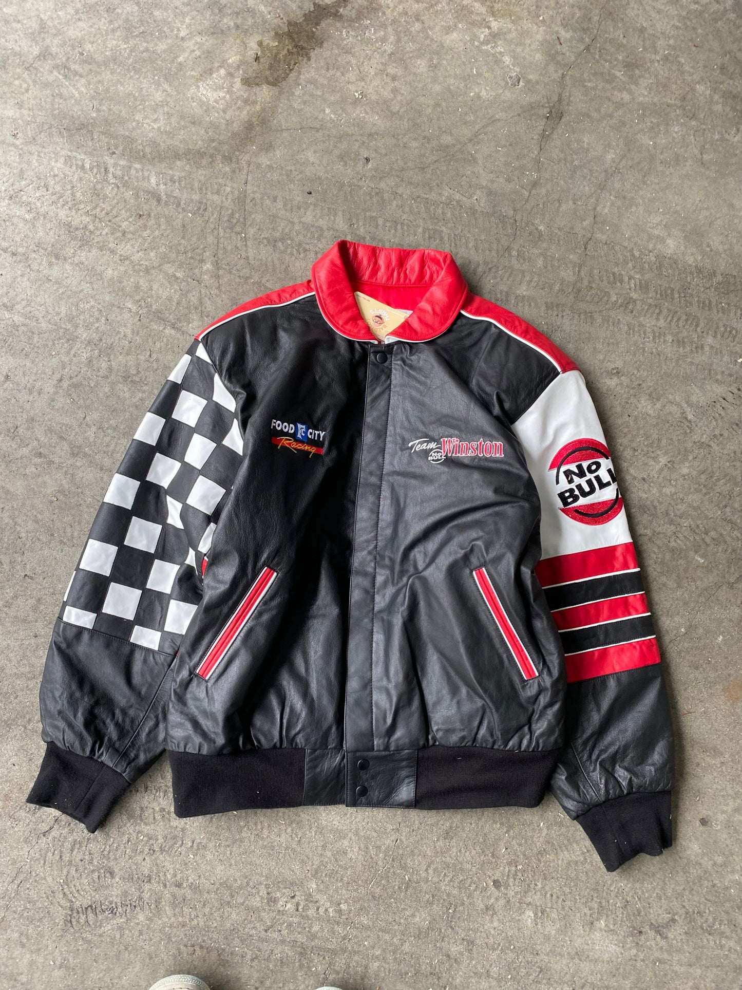 (L/XL) Chase Authentics No Bull Food City Racing Jacket