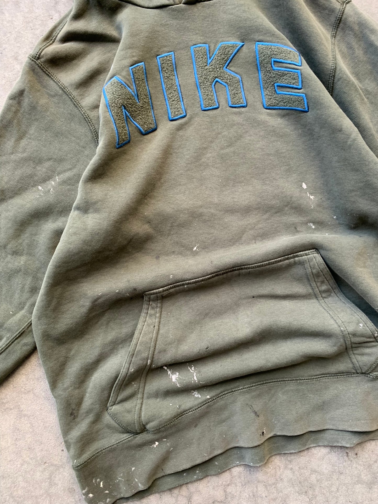 (S) Nike Splatter Script Hoodie