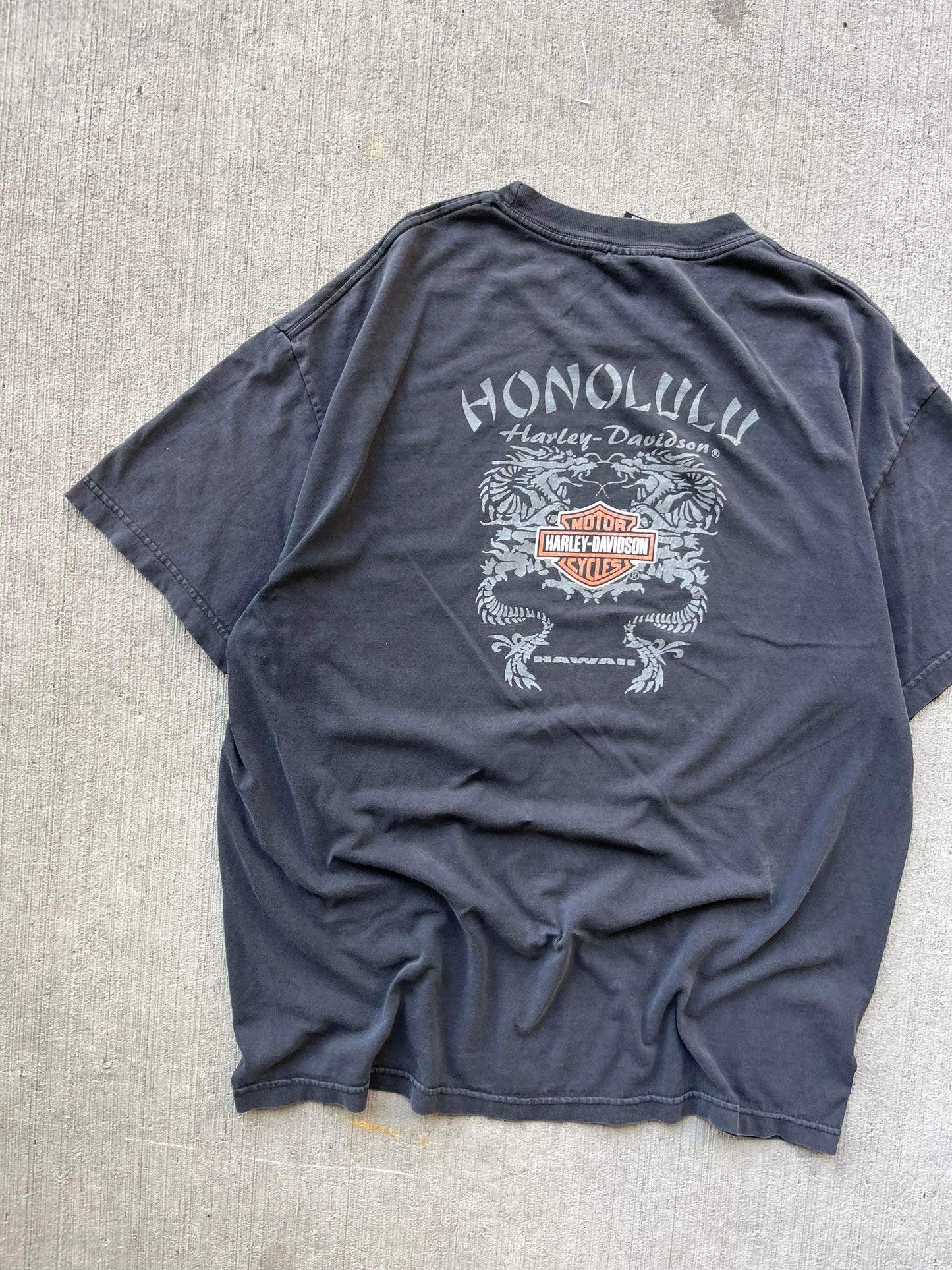 (2X) Harley Davidson Honolulu Tee