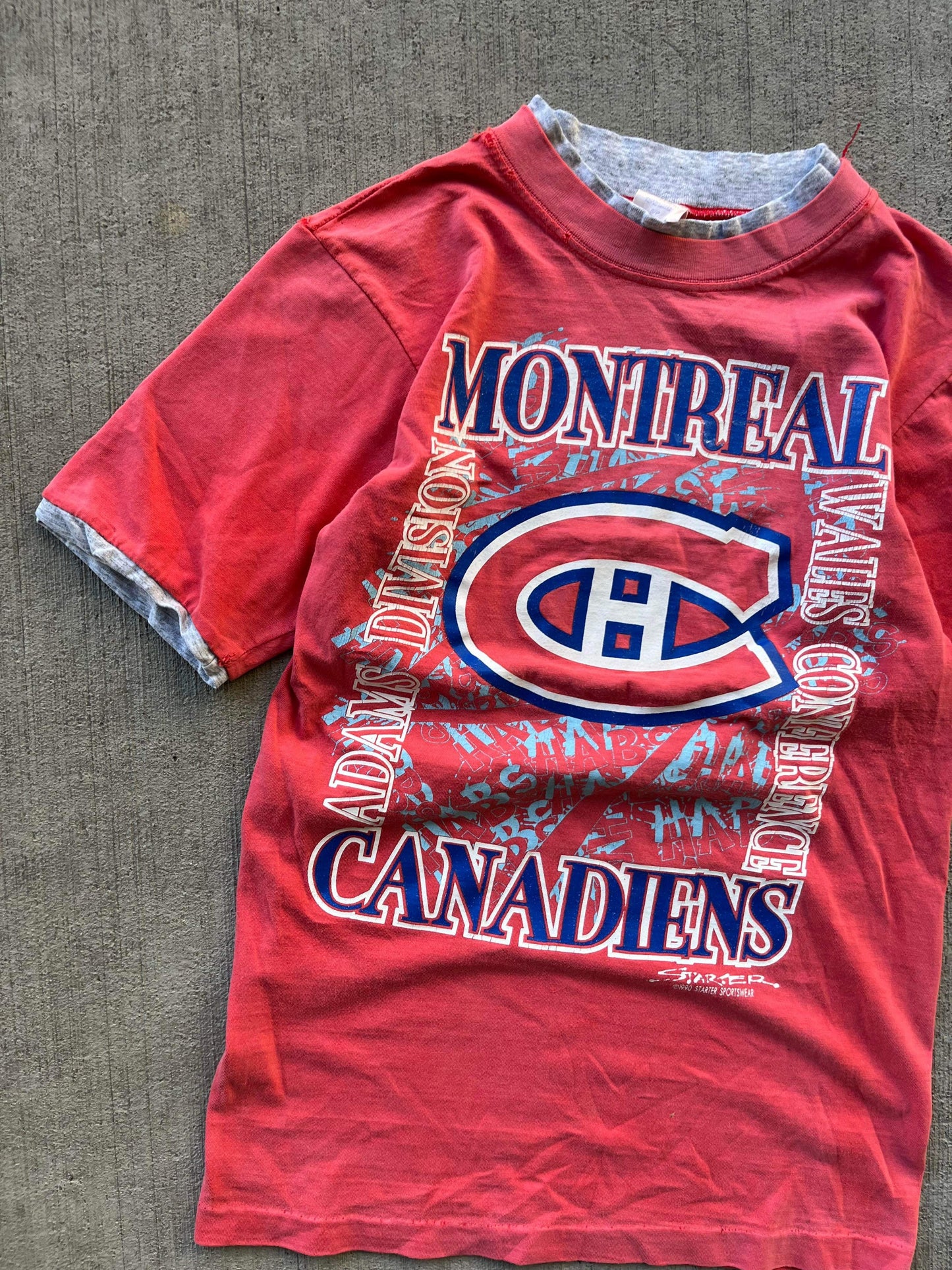 (S) 1990 Mtl Canadiens Starter Tee