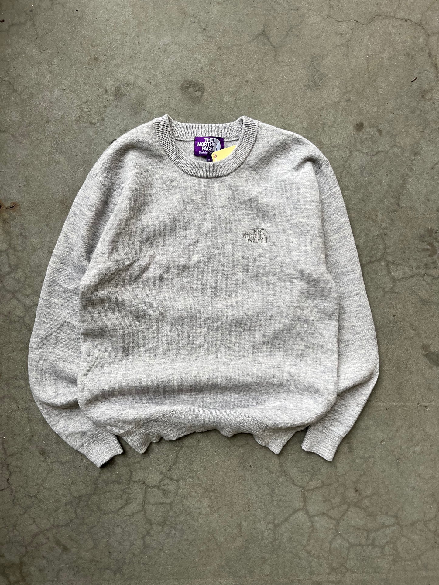 (M) 90s North Face Knit