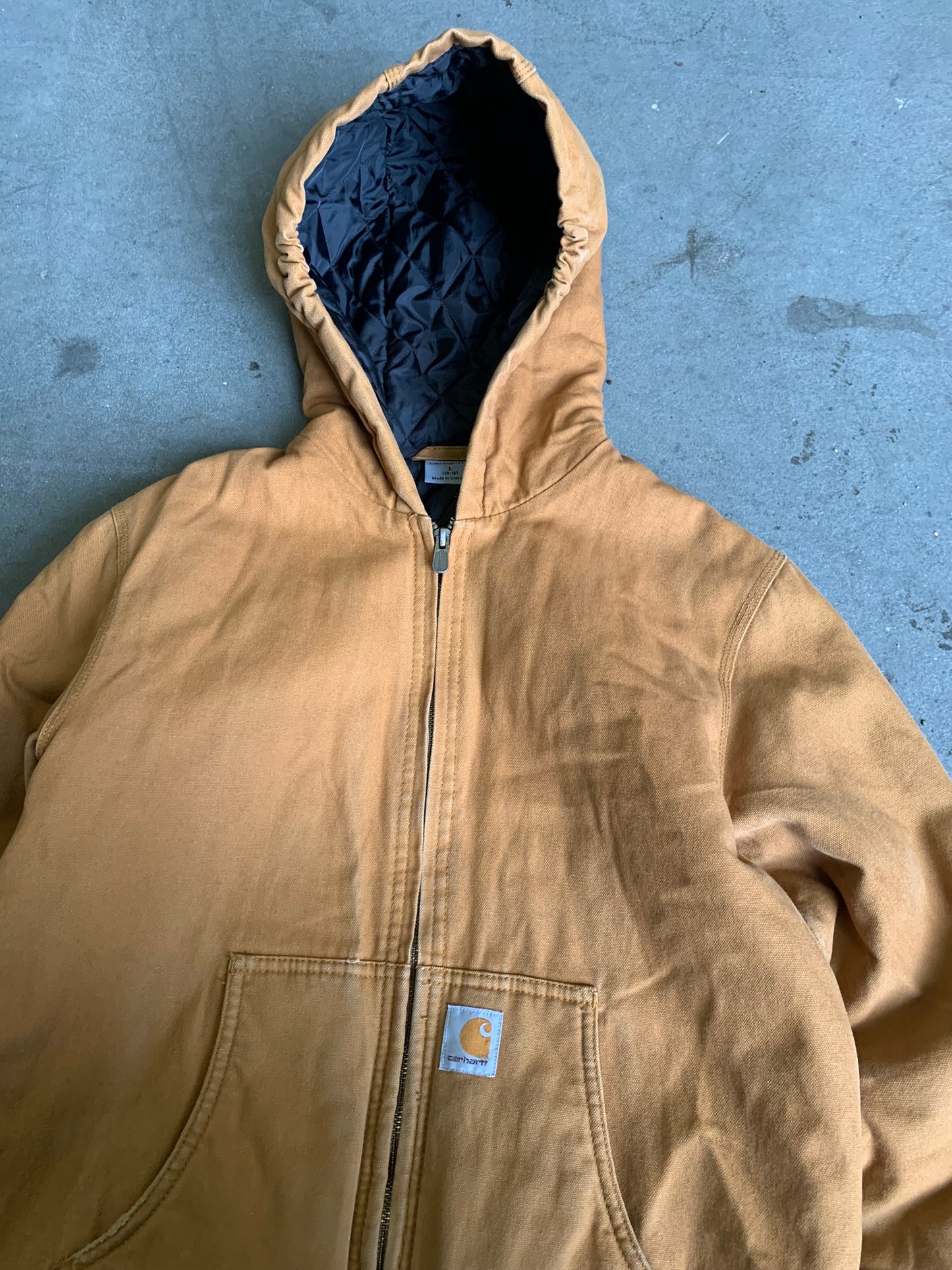 (S) Carhartt Hooded Jacket
