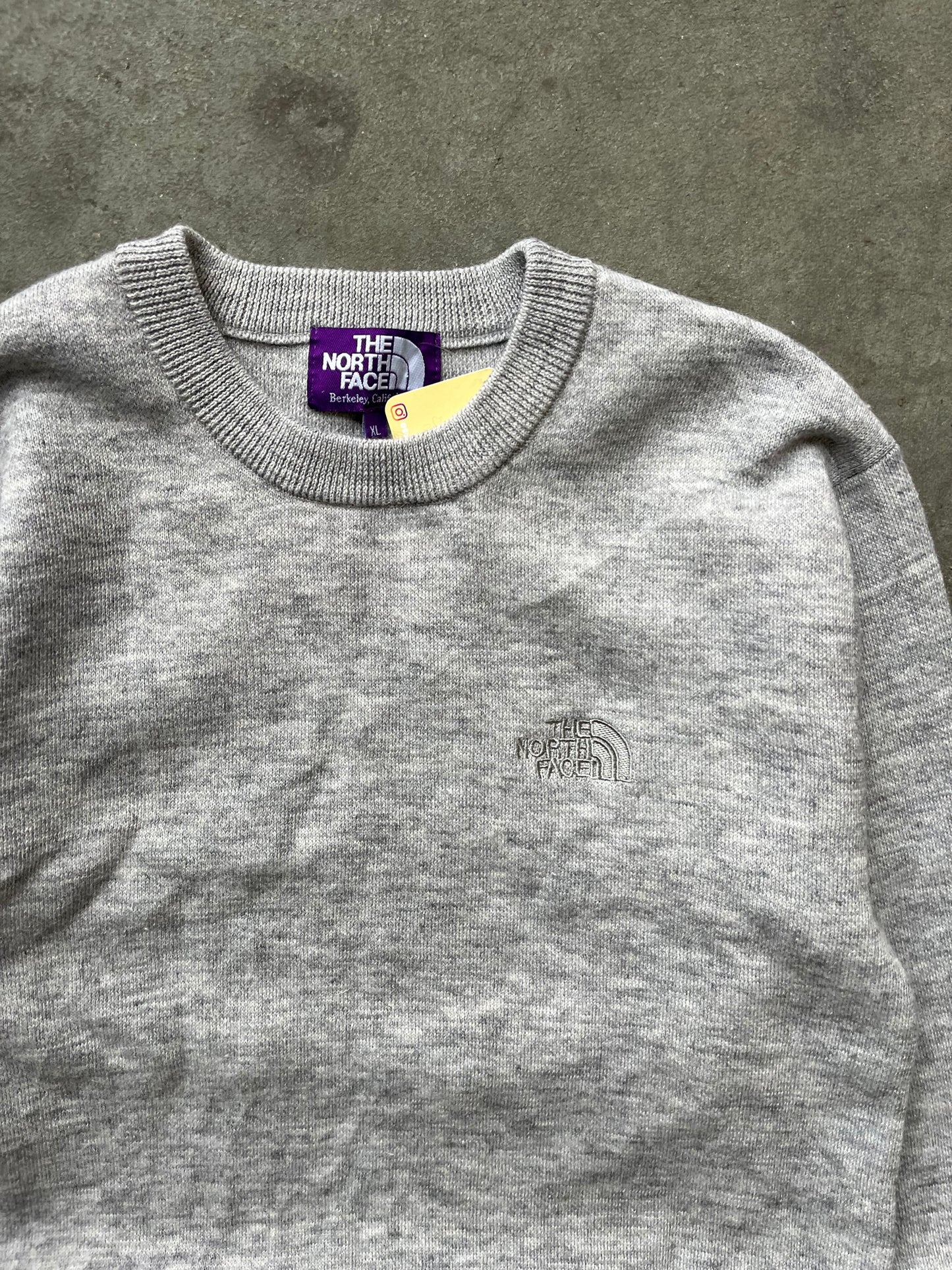 (M) 90s North Face Knit