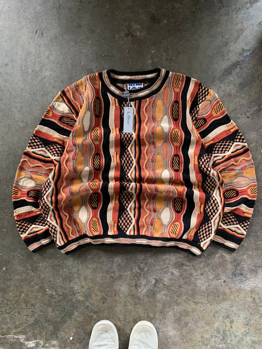 (2X) 90s Deadstock Lavane Coogi Style Knits