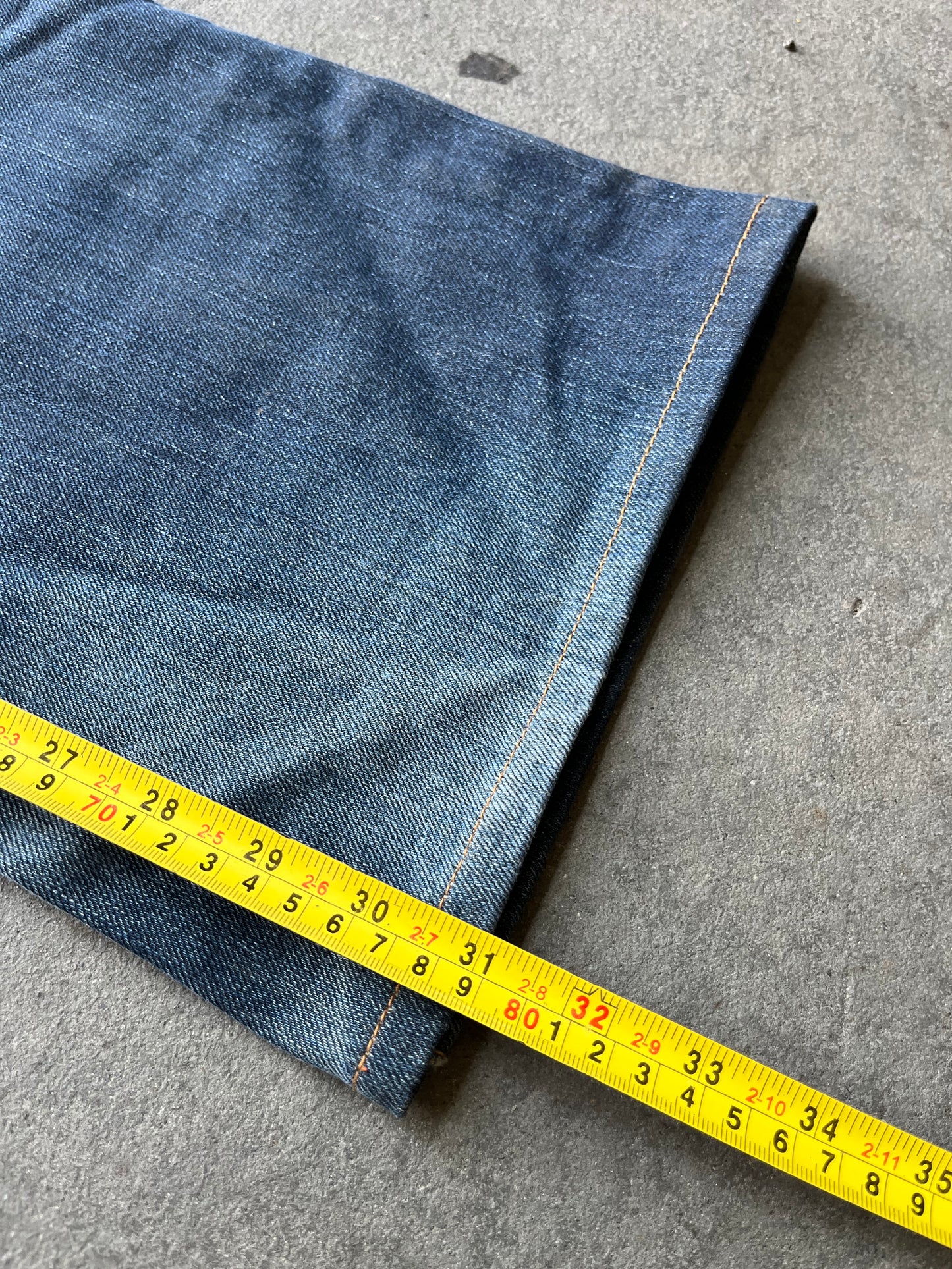 (38”) Christian Audigier Panther Print Jeans