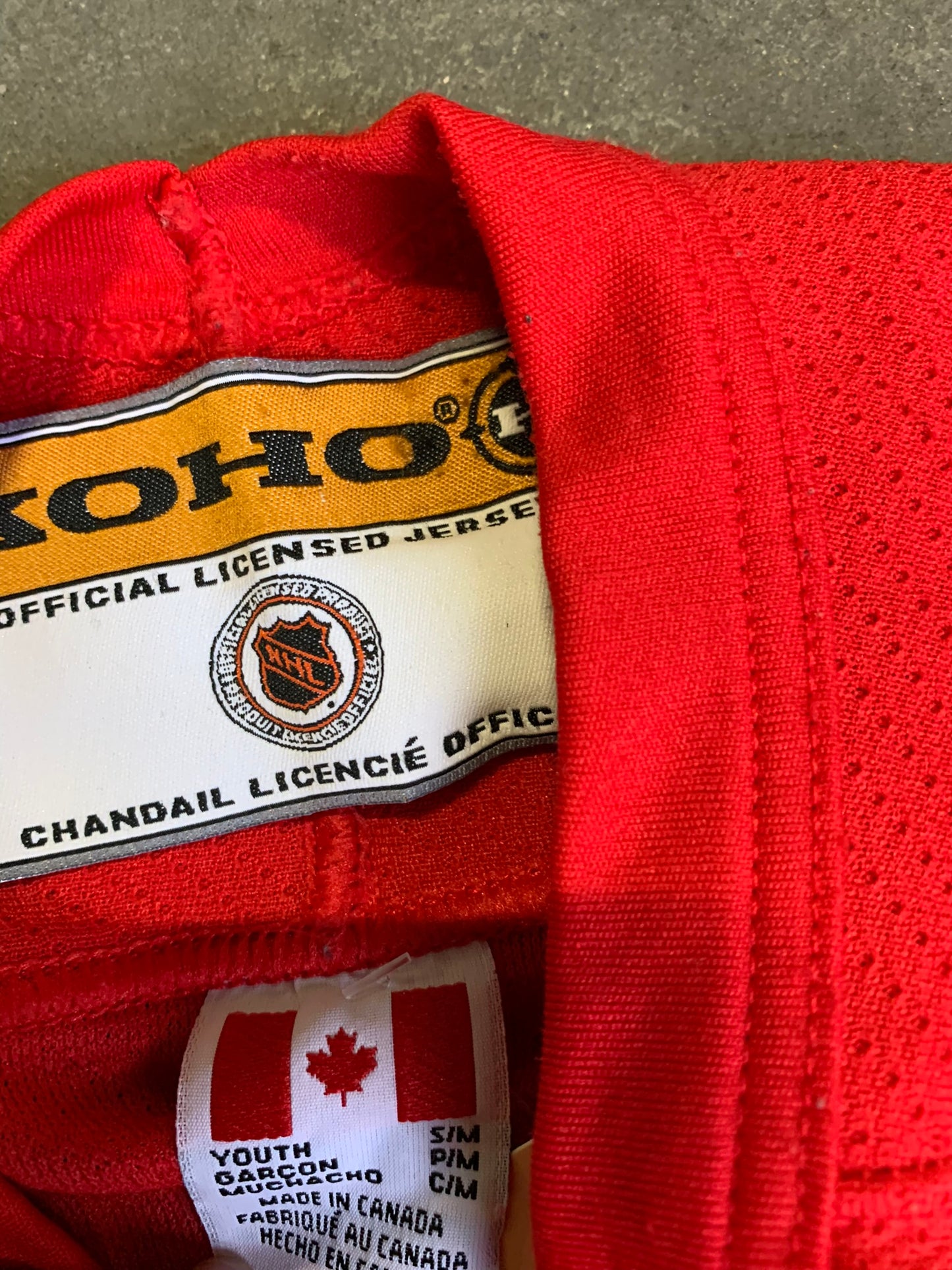 (XS/XXS) 90’s Koho Detroit Red Wings Jersey