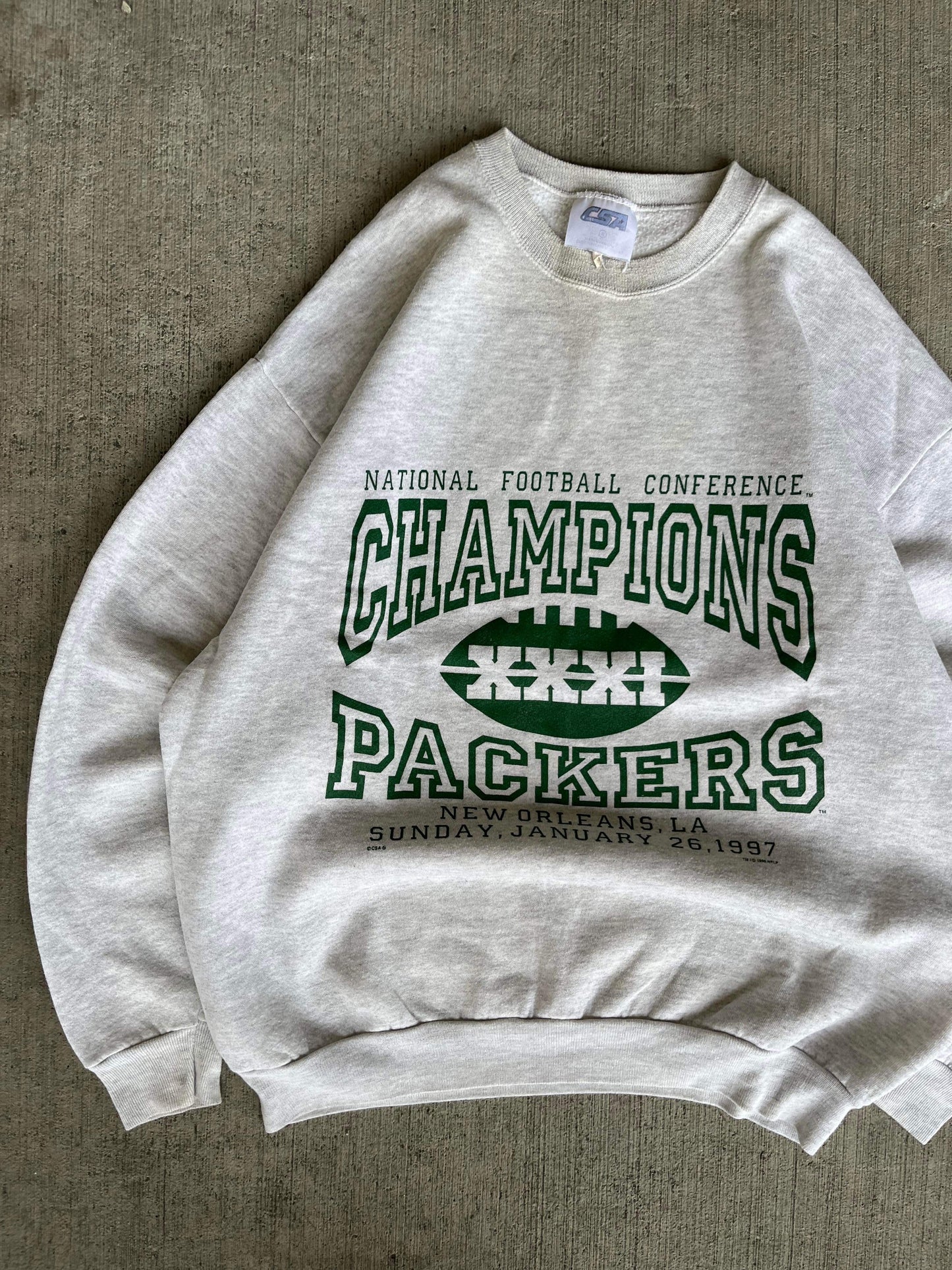 (xl/2x) 1997 Green Bay Packers Crewneck