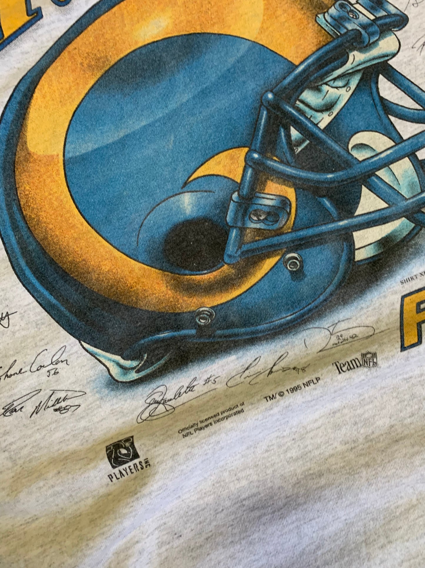 (XL/2X) 1995 St Louis Rams NFL Tee