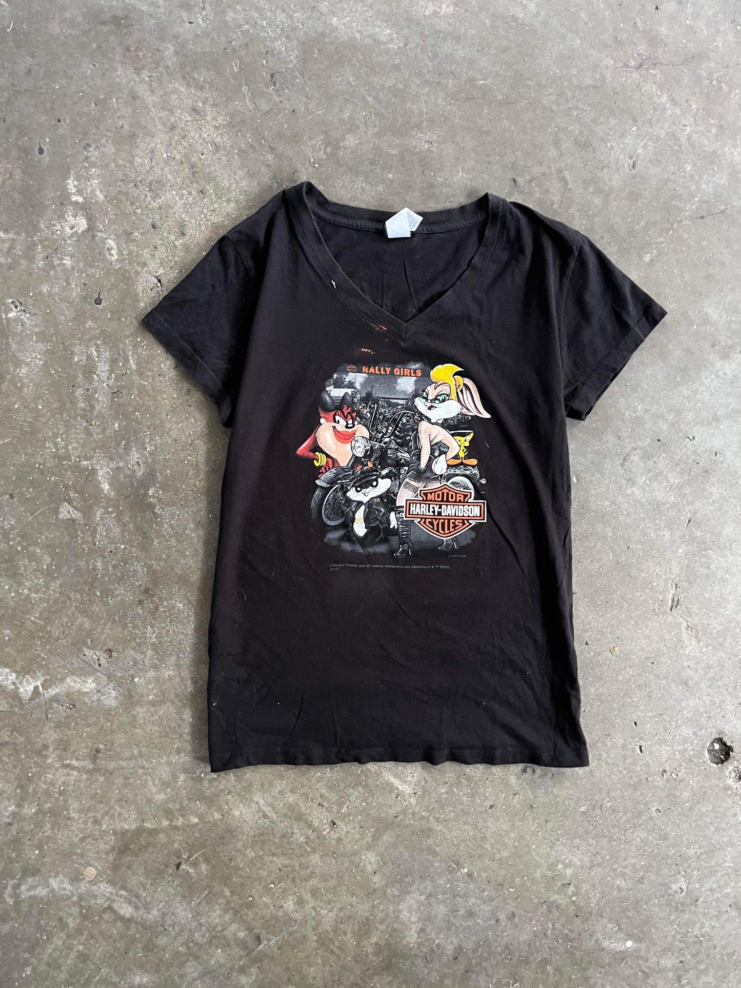 (L) Harley Davidson Looney Tunes Tee