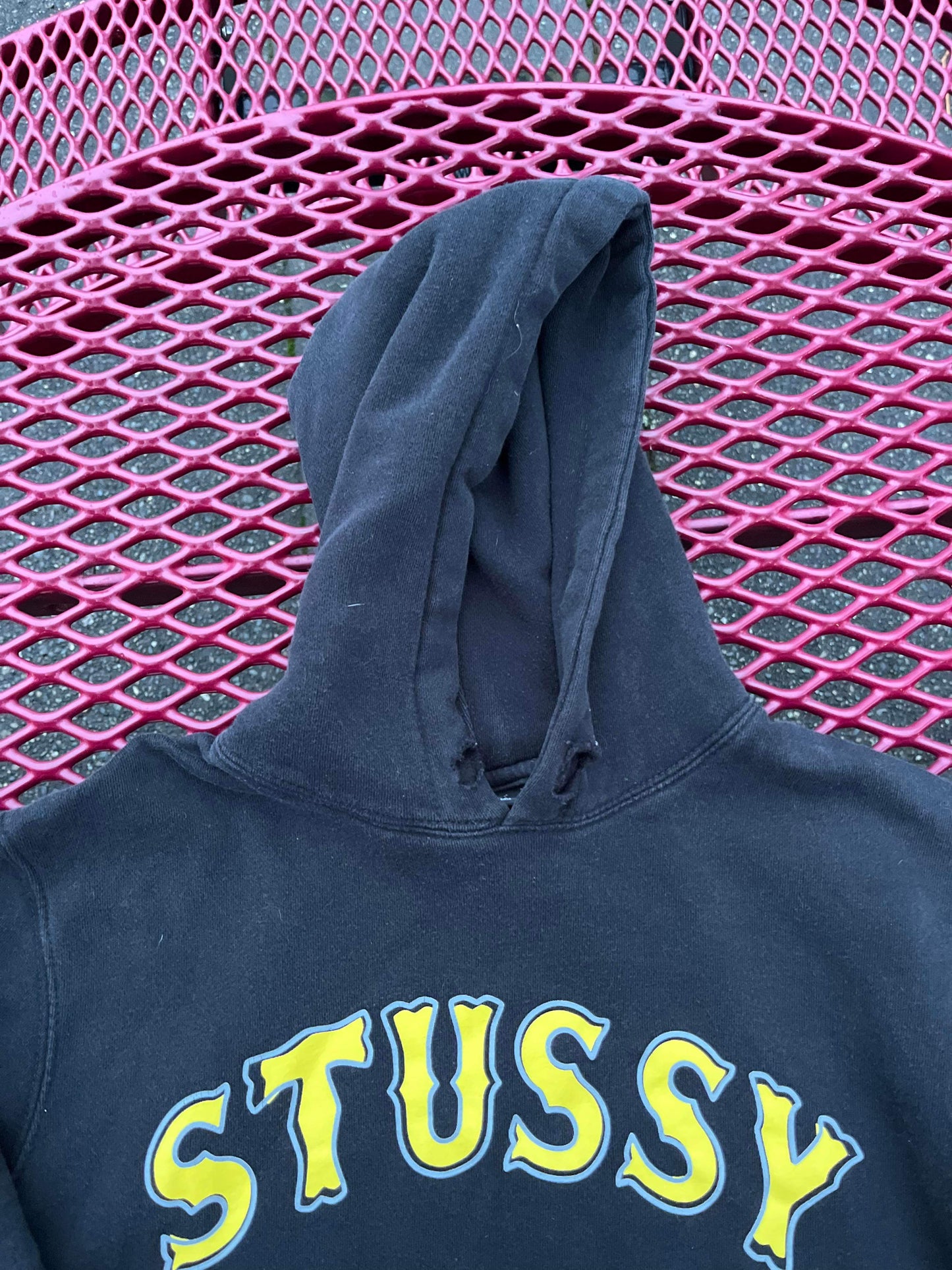 (M) Stussy Script Hoodie