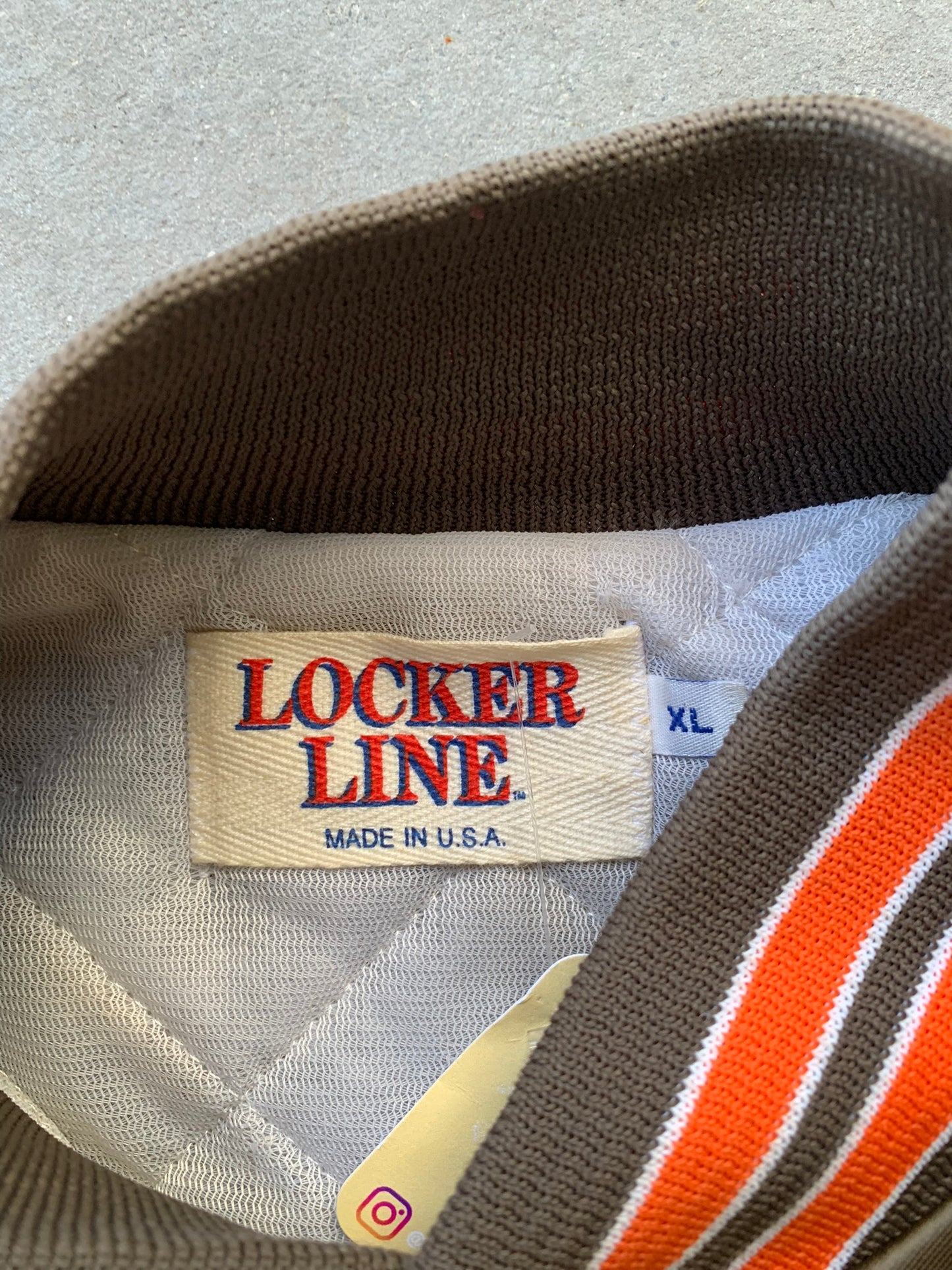 (XL/2X) 90’s Cleveland Browns Satin Bomber Jkt