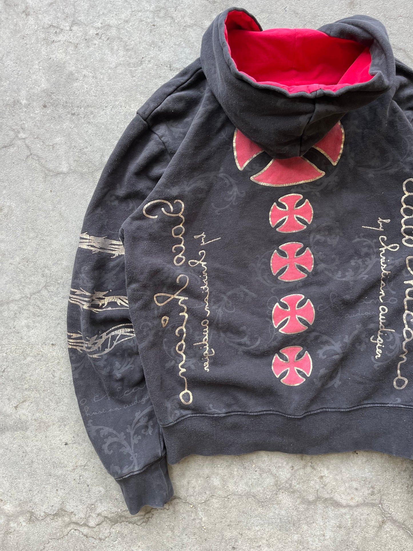 (S) 00s Paco Chicano By Christian Audigier Hoodie