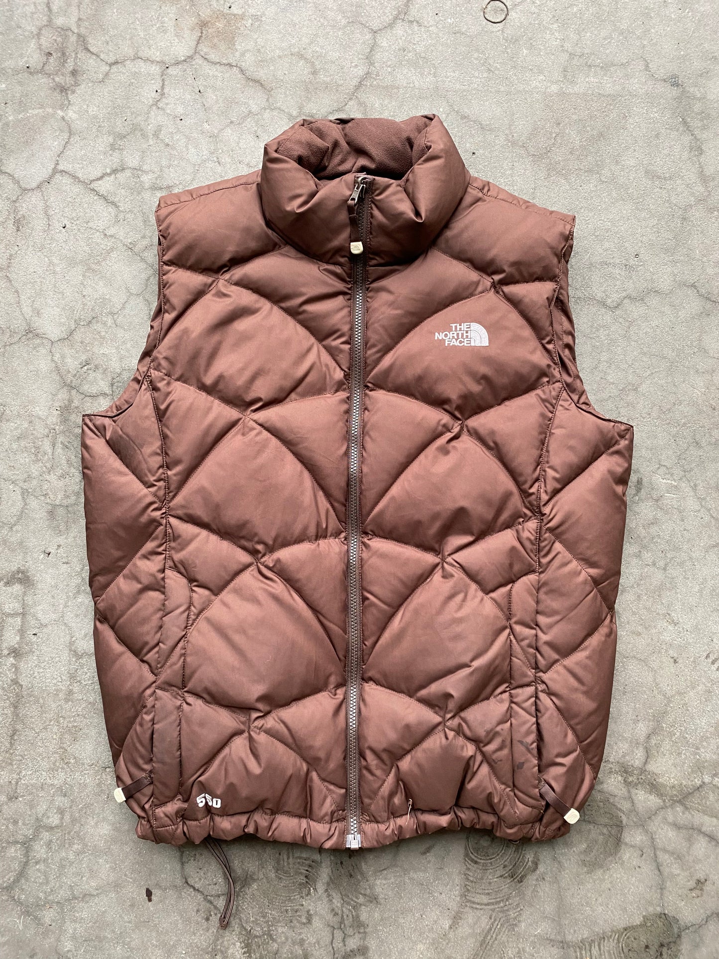 (XL) The North Face 550 Brown Vest