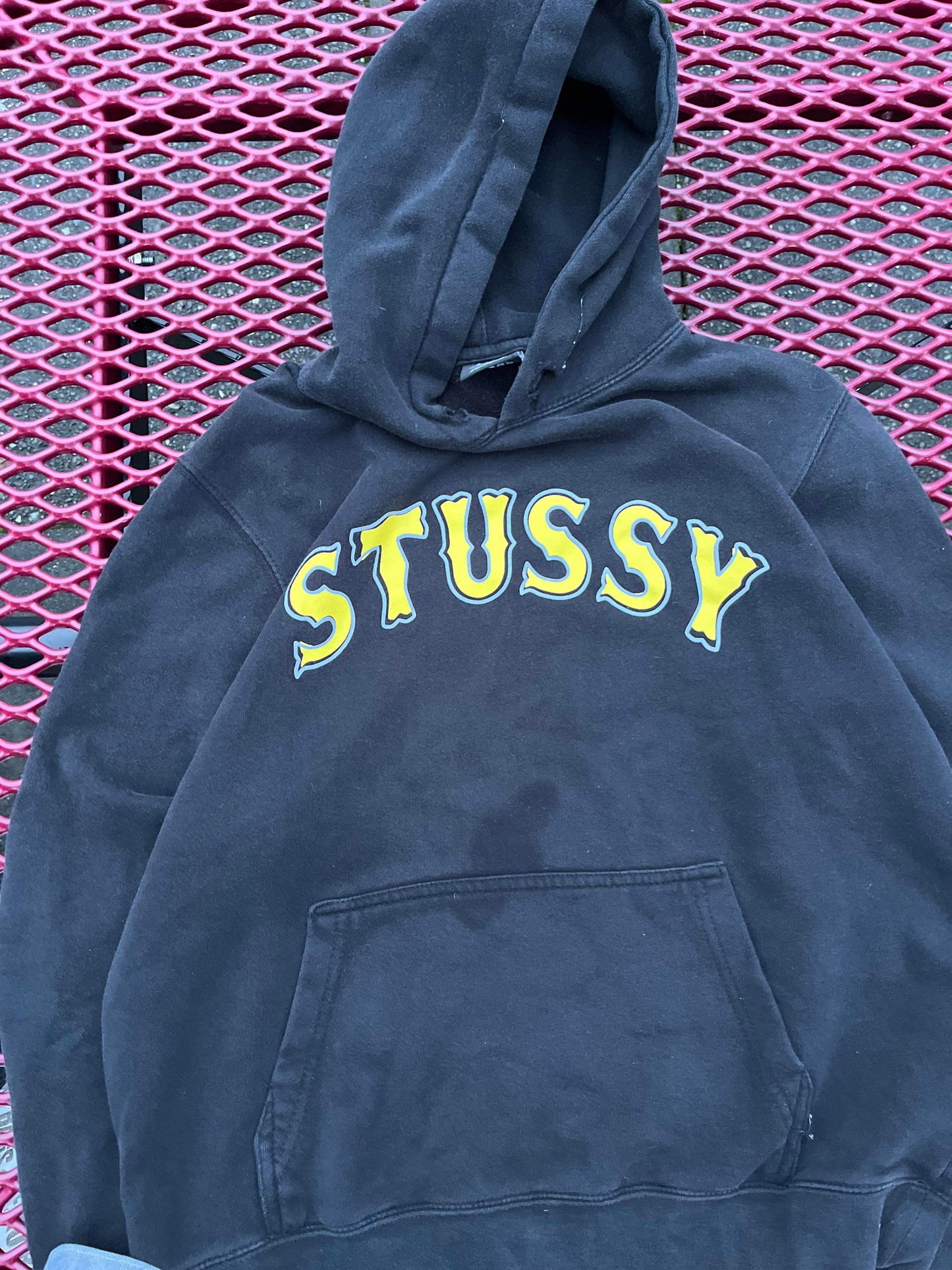 (M) Stussy Script Hoodie