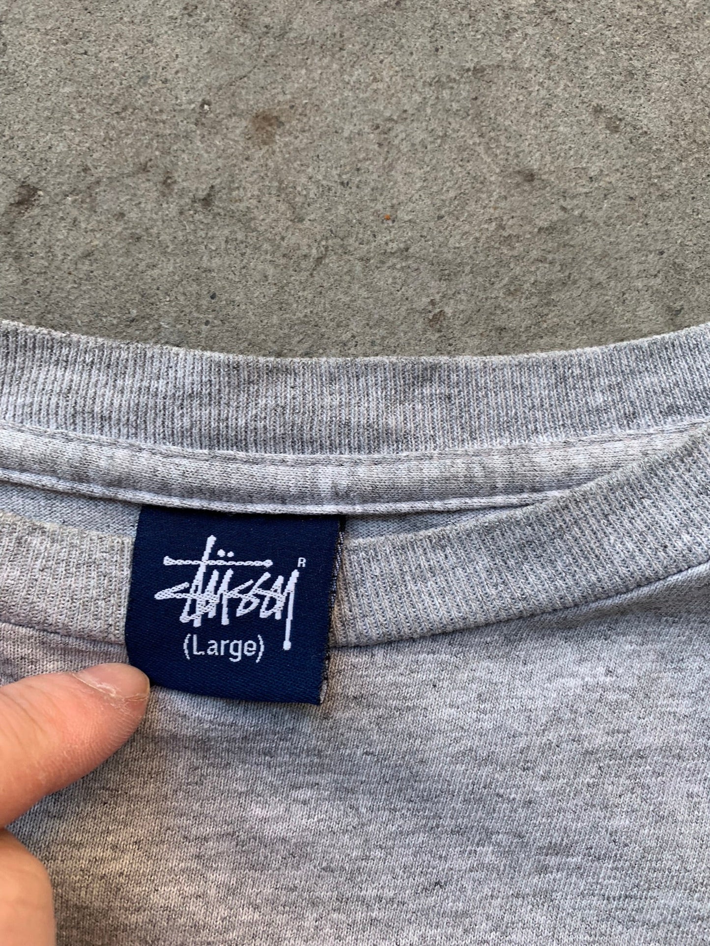 (L) 90’s Stussy LS Tee ~