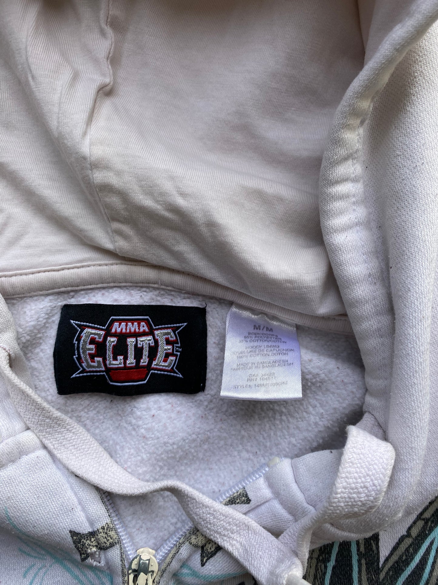 (L/XL) MMA Elite Zip Up Hoodie