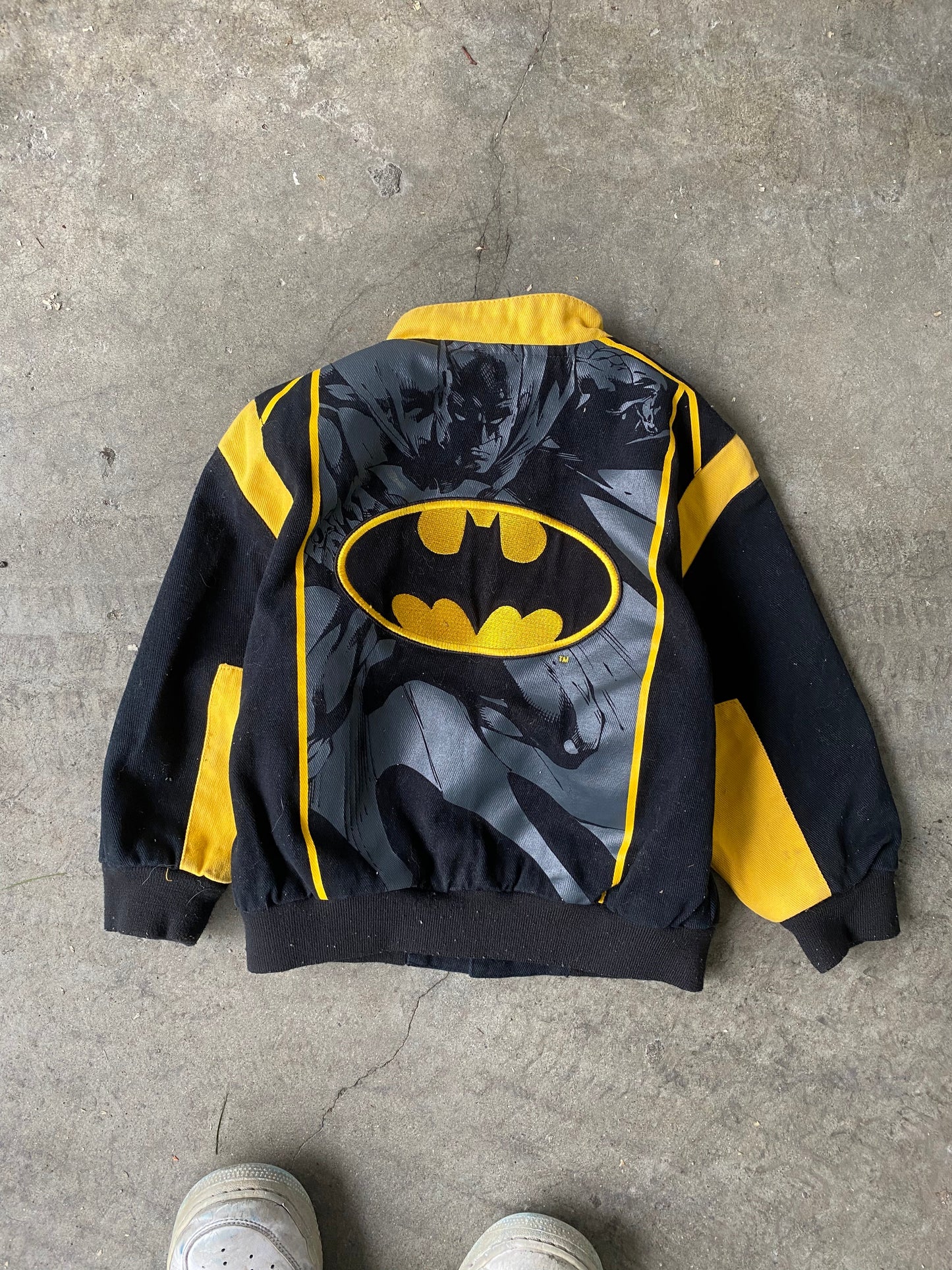 ~ (Kids Size 5) Jeff Hamilton Batman Racing Jacket