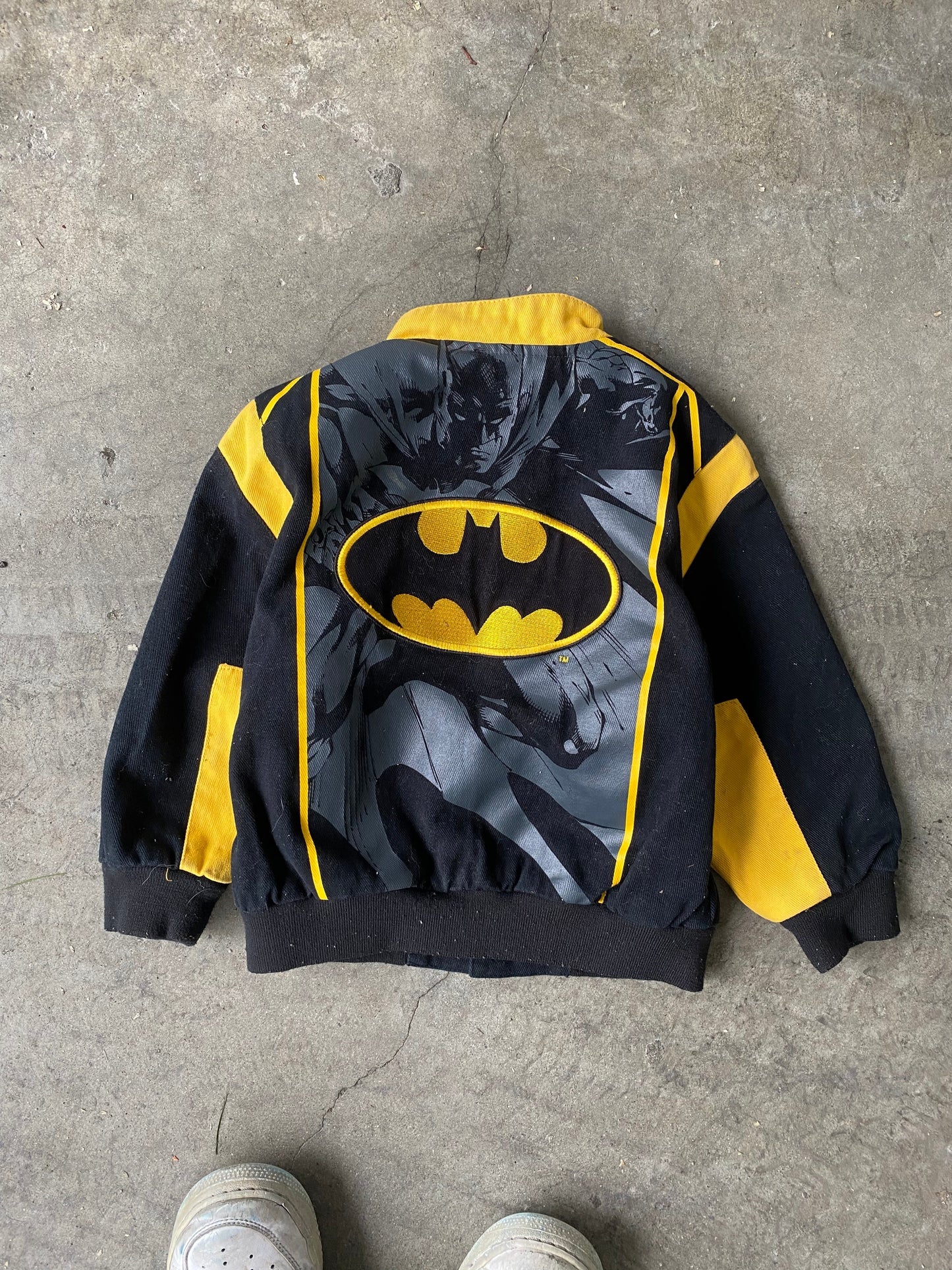 (Kids Size 5) Jeff Hamilton Batman Racing Jacket