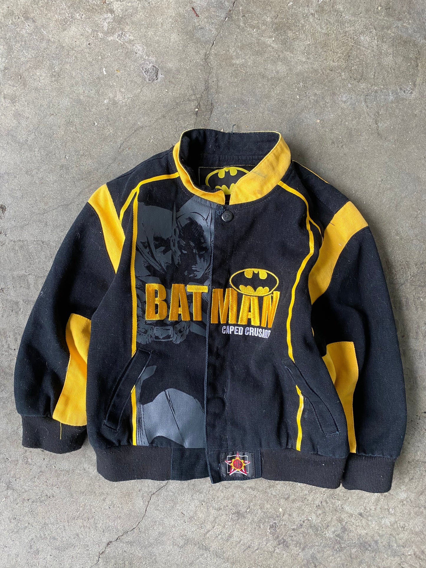 (Kids Size 5) Jeff Hamilton Batman Racing Jacket