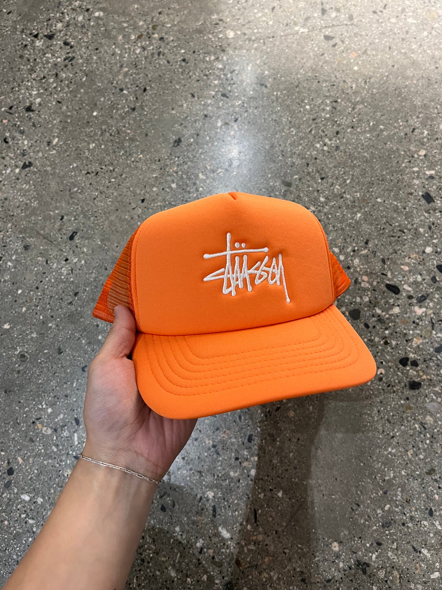 00's Stussy Logo Patch Trucker Hat